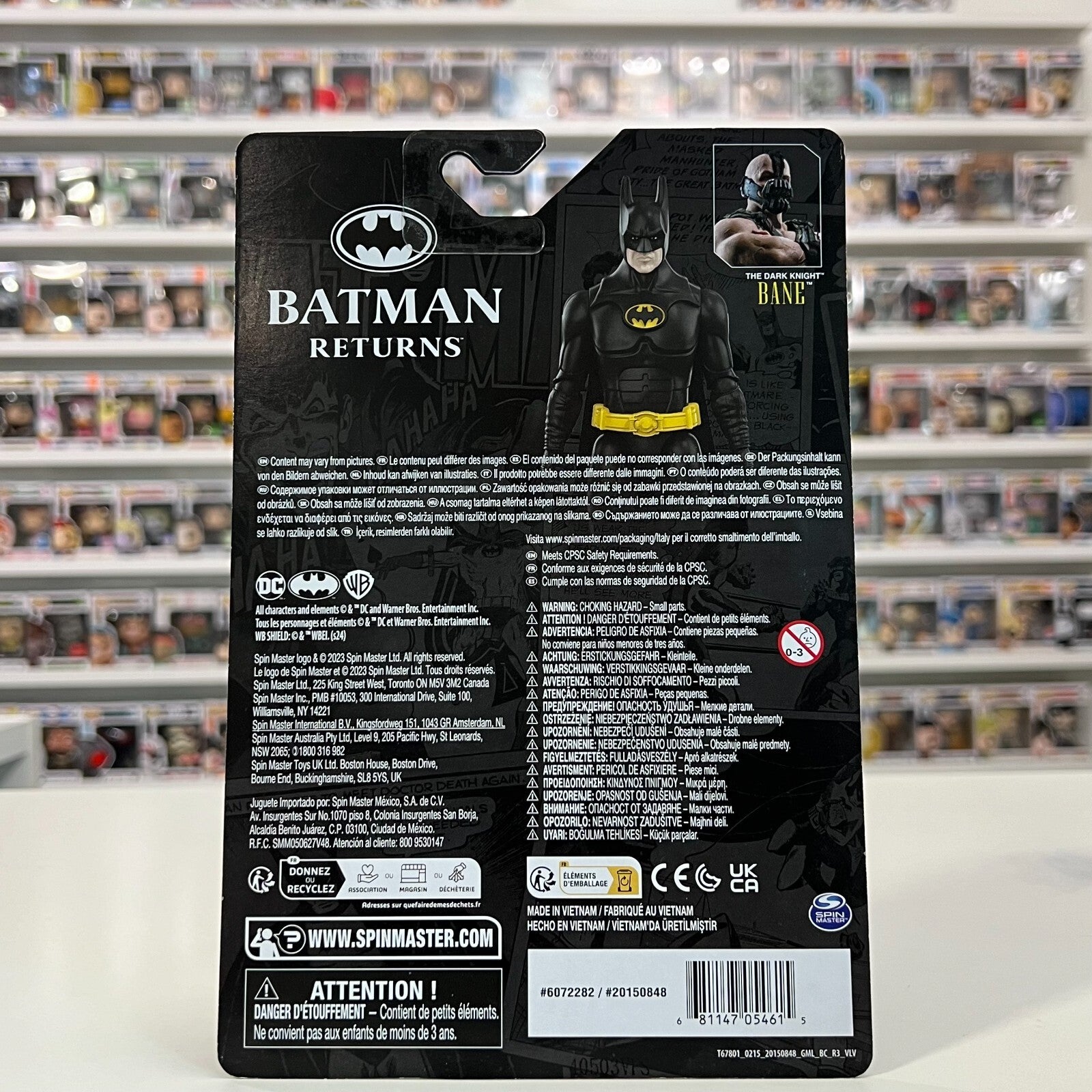 Batman 85 Years Batman Returns 4 Inch Action Figure Spin Master 2024