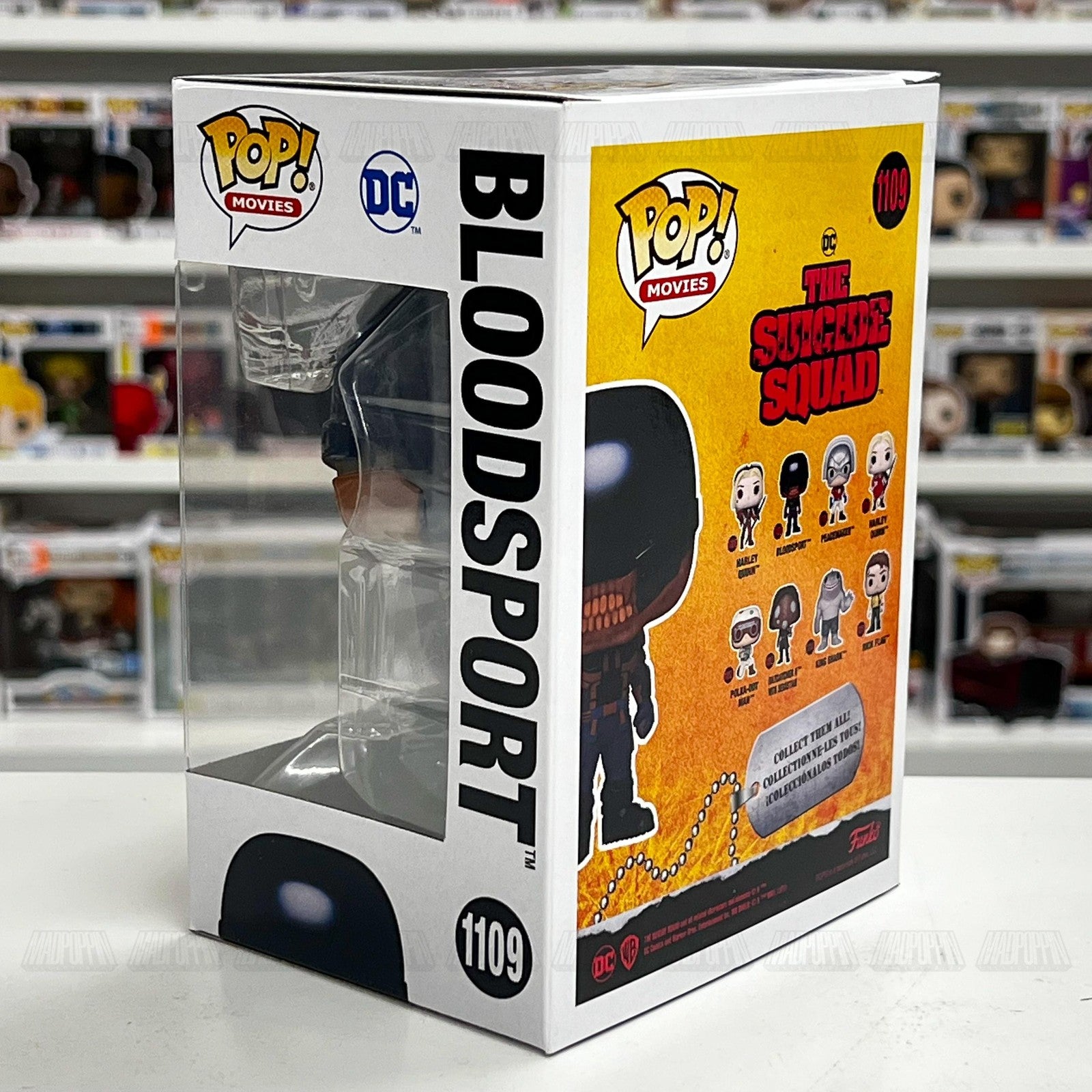 Funko Pop Movies The Suicide Squad Bloodsport 1109 Vinyl Figure DC Comics New