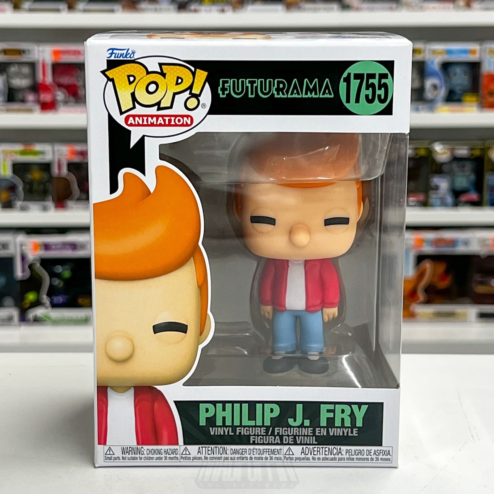 Funko Pop Animation Futurama Philip J Fry 1755 Sci-Fi TV Show Vinyl Figure Toy0
