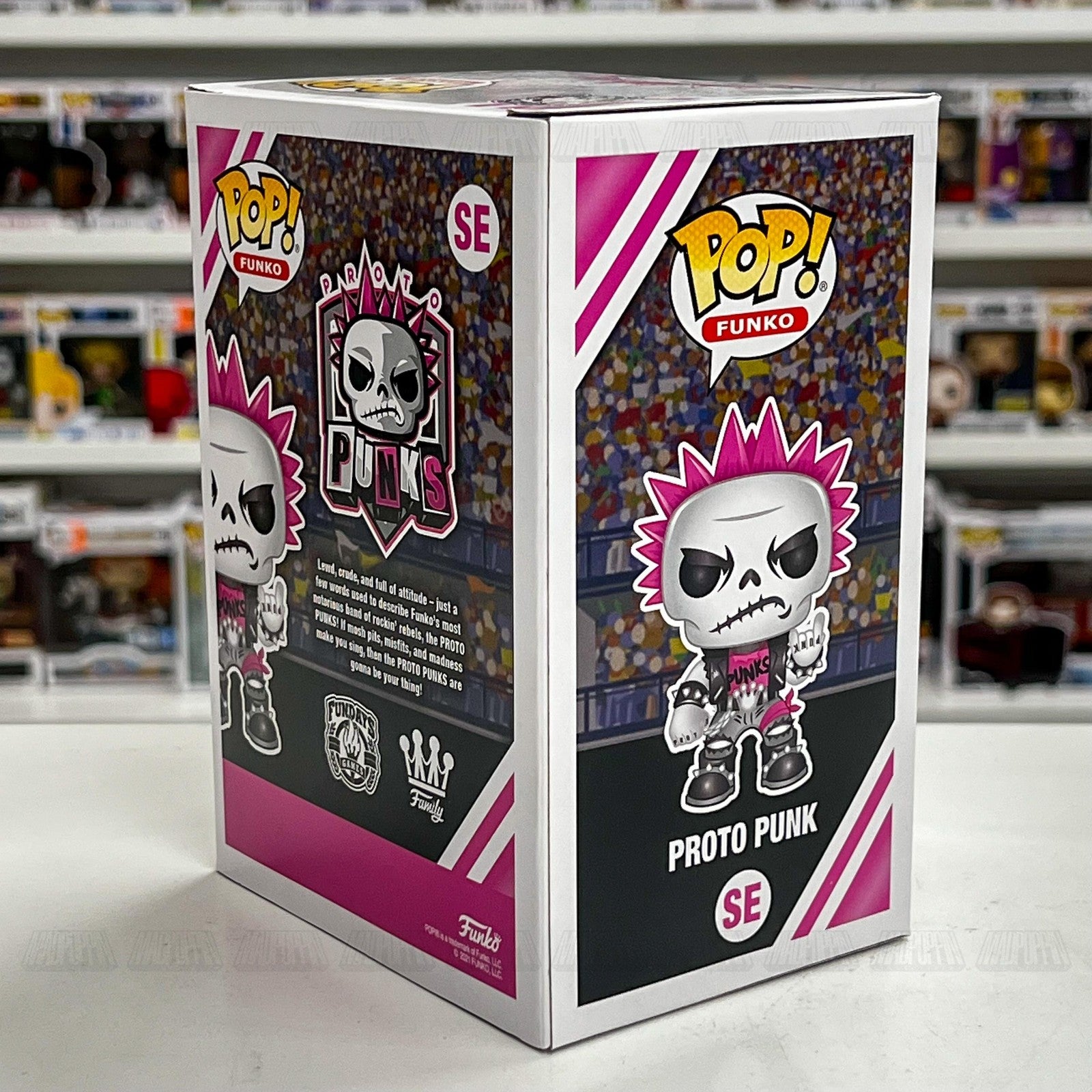 Funko Pop Proto Punk SE Vinyl Figure Limited Edition 5000 PCS Fundays Mohawk