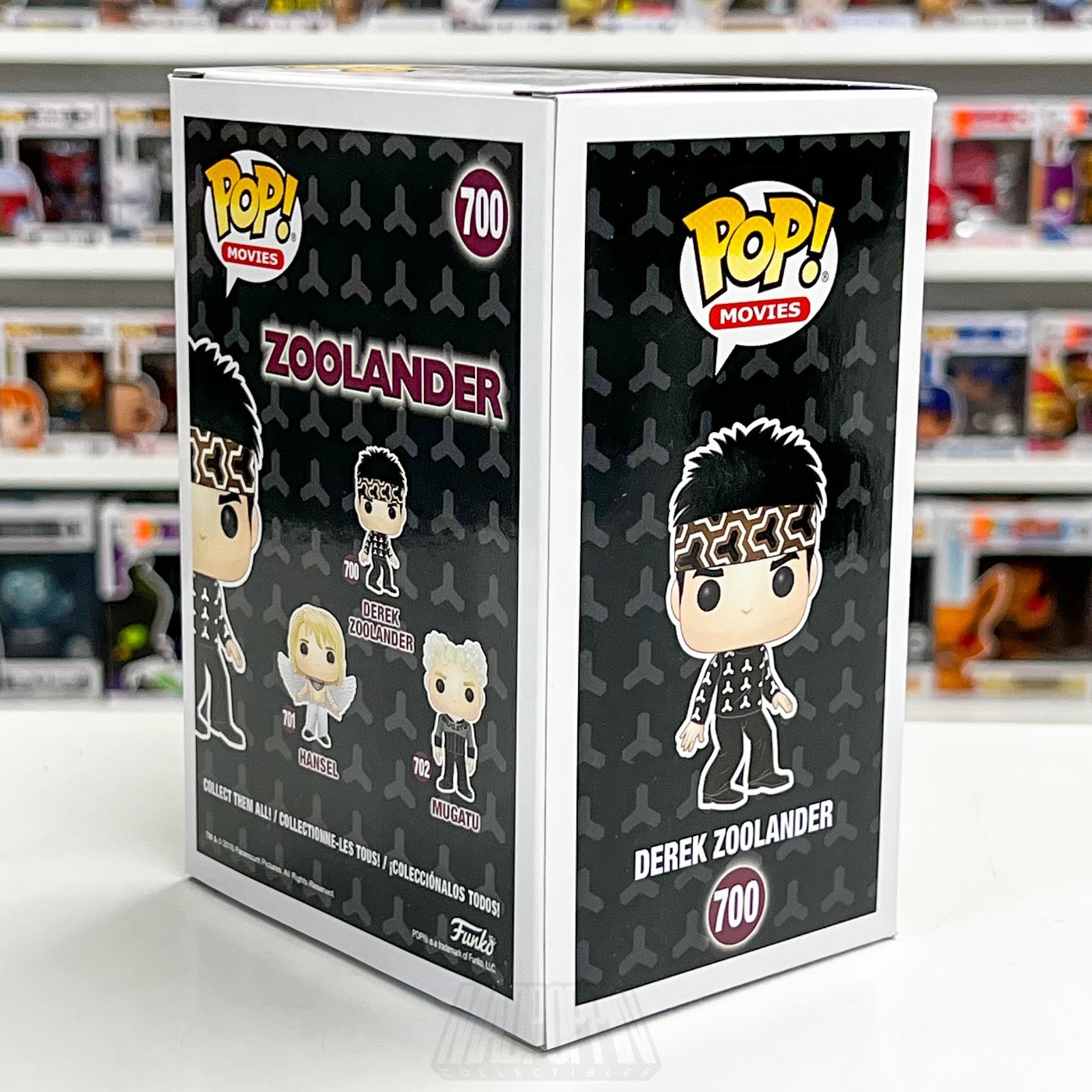Funko Pop Movies Derek Zoolander 700 American Comedy Ben Stiller Vinyl Figure4