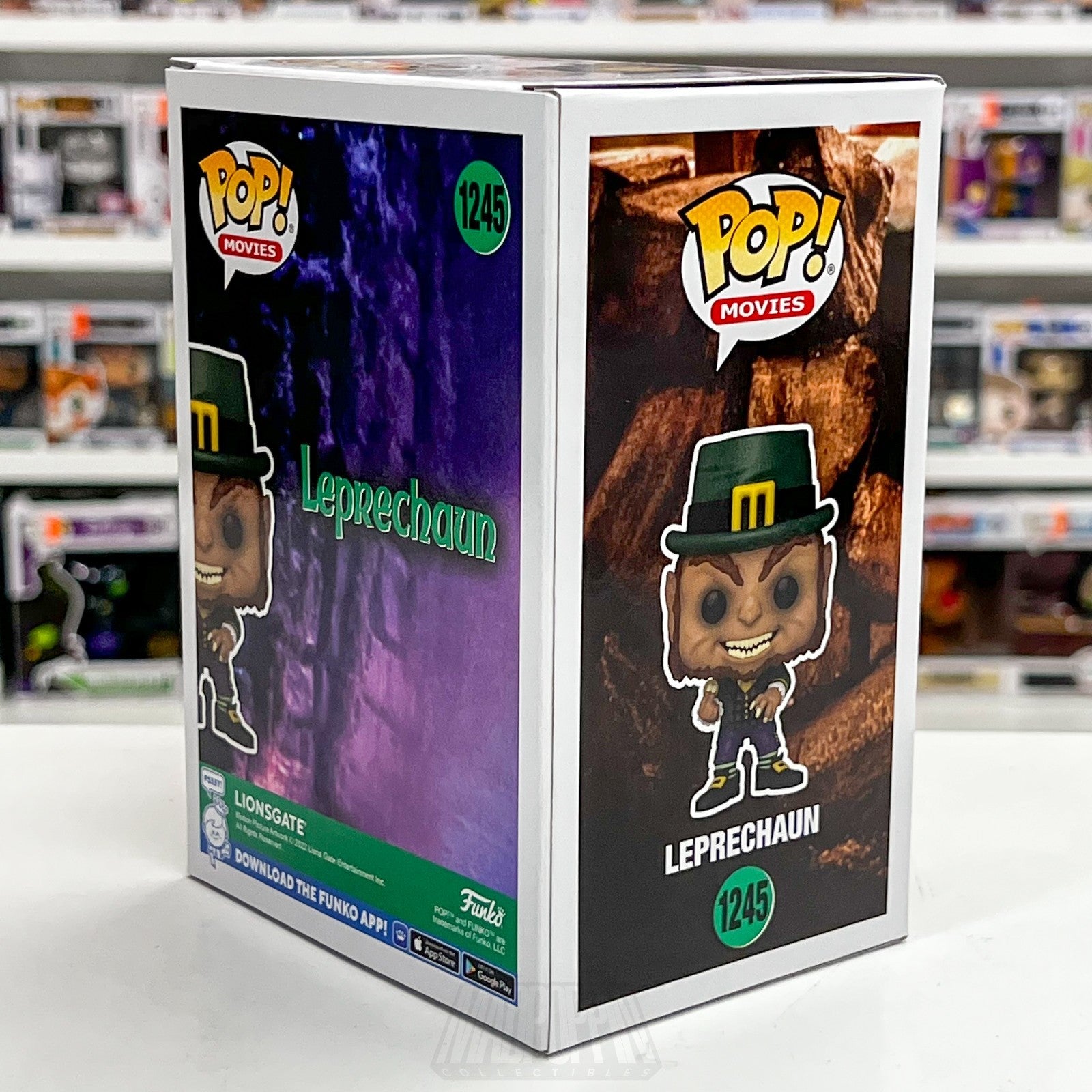 Funko Pop Movies Leprechaun 1245 American Horror Comedy Vinyl Figure Collectible4
