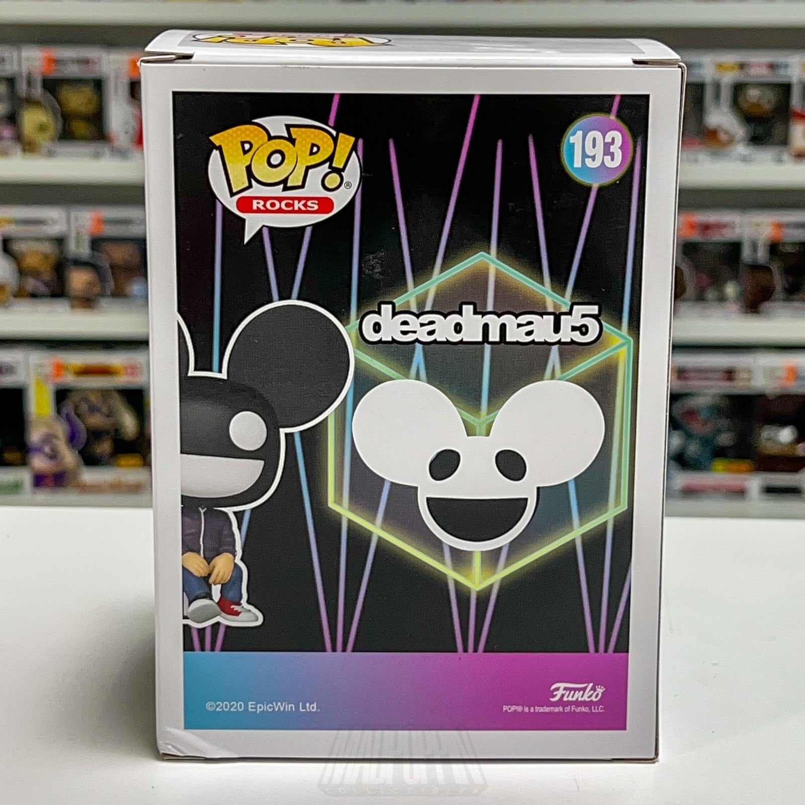 Funko Pop Rocks Deadmau5 193 Vinyl Figure 2020 DJ Electro House Progressive Toy