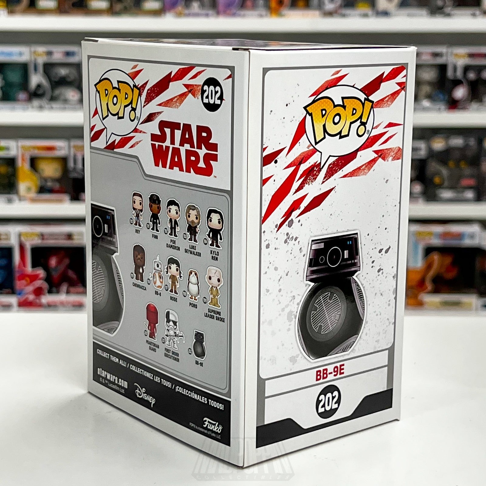 Funko Pop Star Wars BB-9E Chrome BoxLunch 202 Astromech Droid Toy Vinyl Figure4