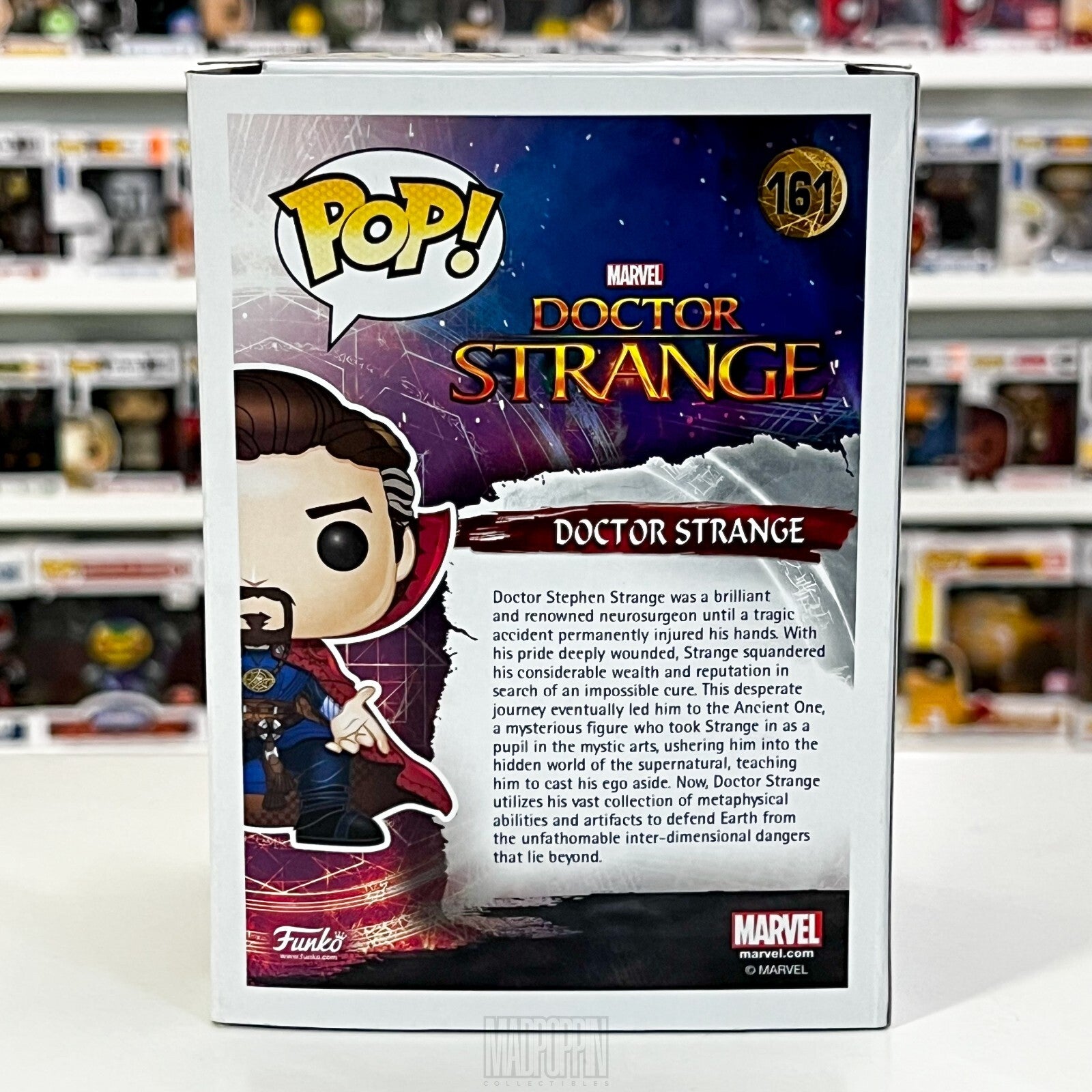 Funko Pop Marvel Doctor Strange w/Rune Sorcerer Supreme Summer Con SDCC 161
