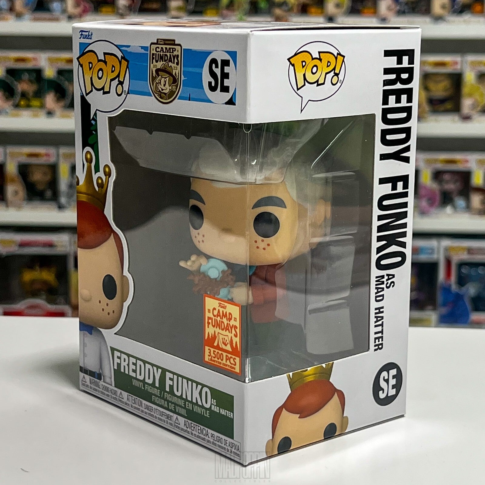 Funko Pop Camp Fundays Freddy Mad Hatter Disney Alice In Wonderland 3500pcs SE