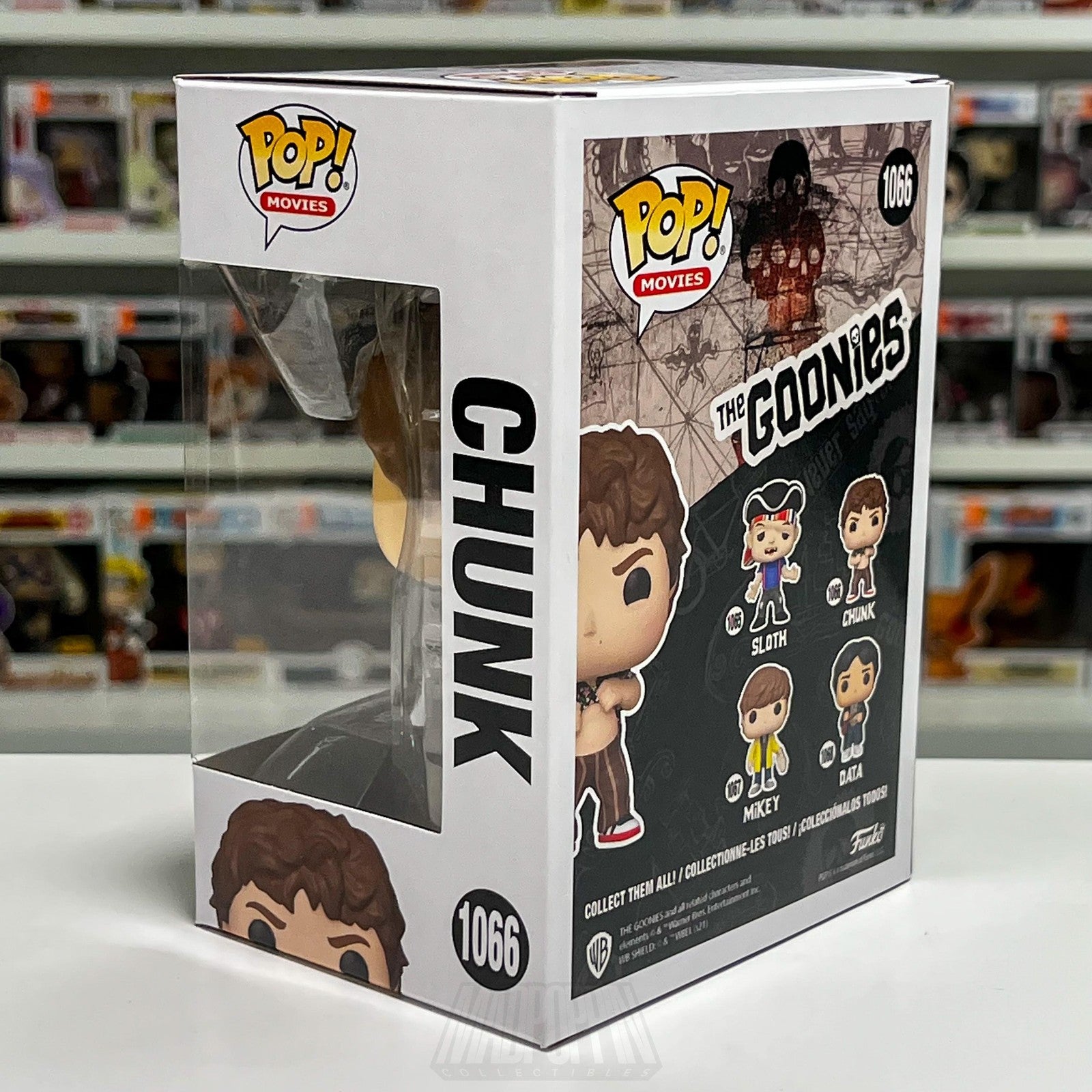 Funko Pop Movies Goonies Chunk Truffle Shuffle 1066 Vinyl Figure 2021 Treasure
