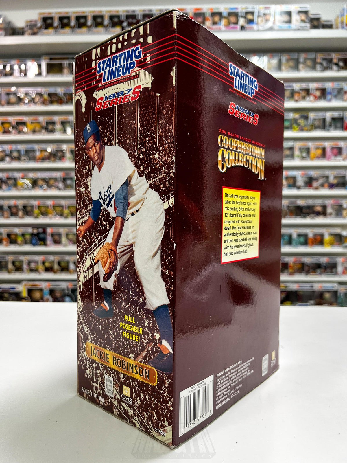 Starting Lineup Brooklyn Dodgers Jackie Robinson Cooperstown Figure MLB Baseball