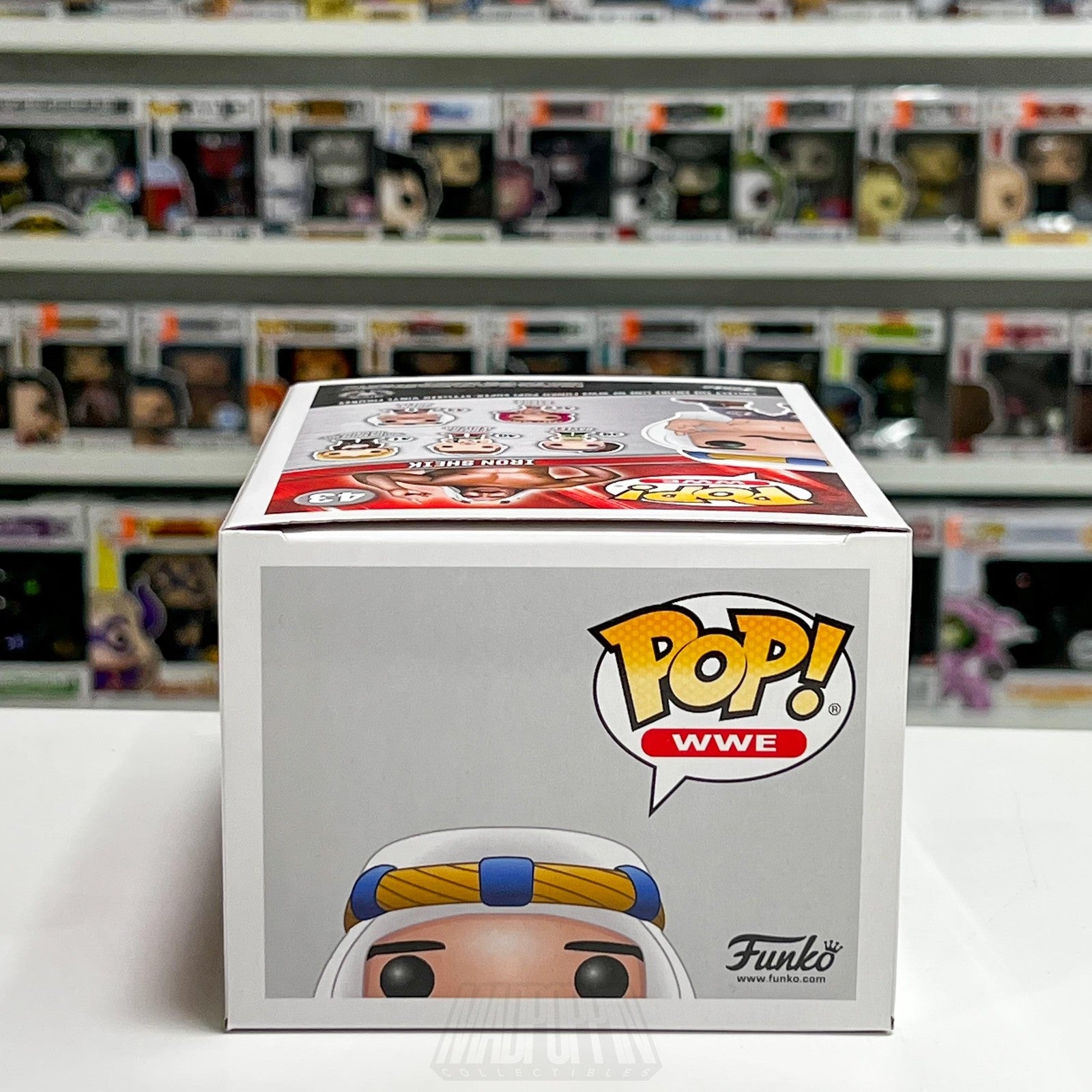 Funko Pop! WWE Iron Sheik #43 Vinyl Figure New In Box Wrestling Collectible Toy