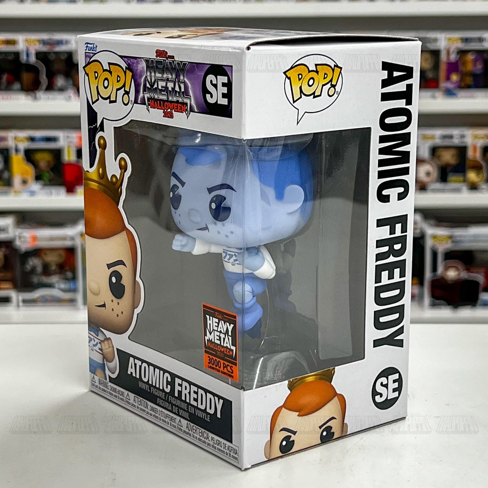 Funko Pop Atomic Freddy Heavy Metal Halloween 2023 SE 3000 PCS Limited Edition