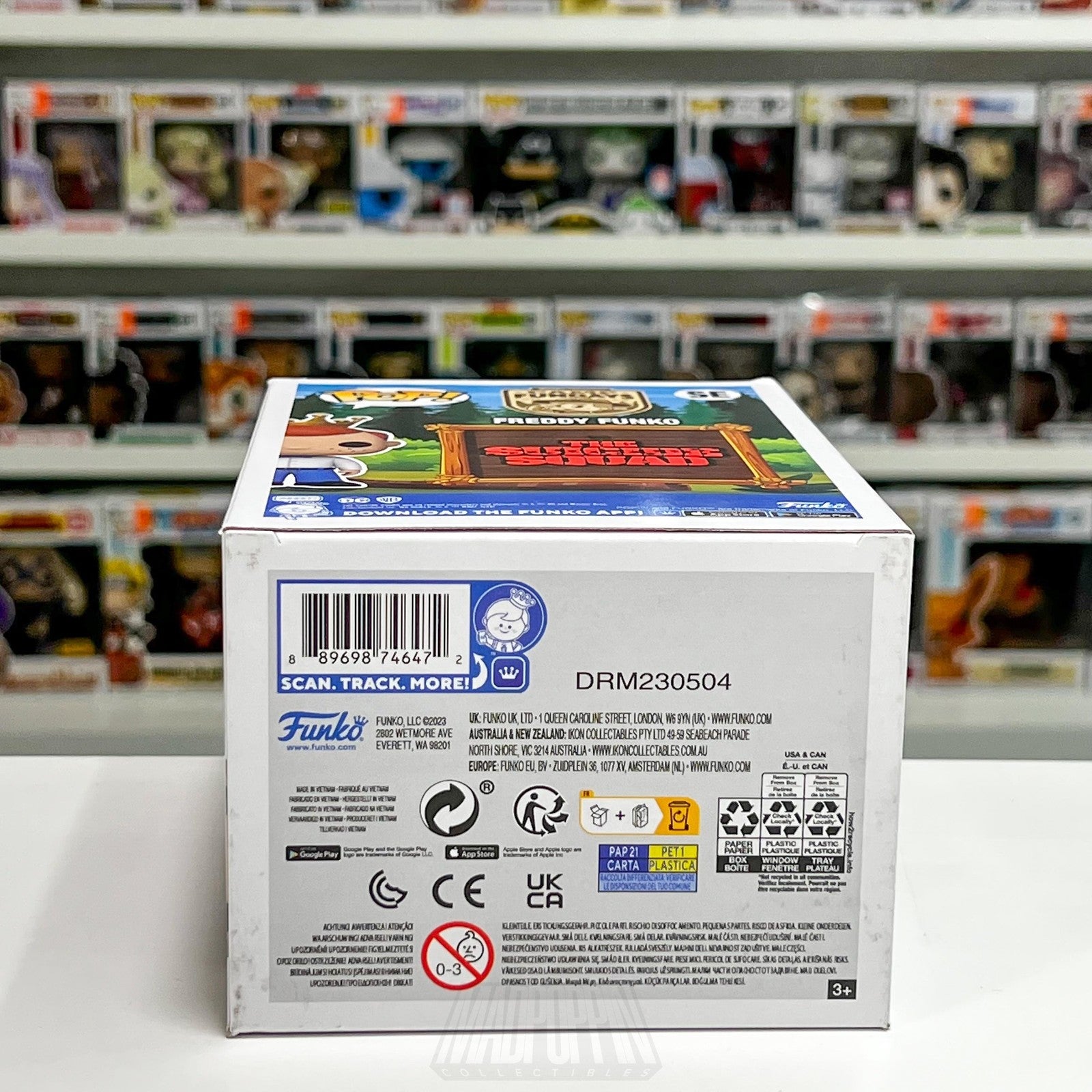 Funko Pop Freddy Funko as Polka-Dot Man SE Camp Fundays 2023 3500 Vinyl Figure