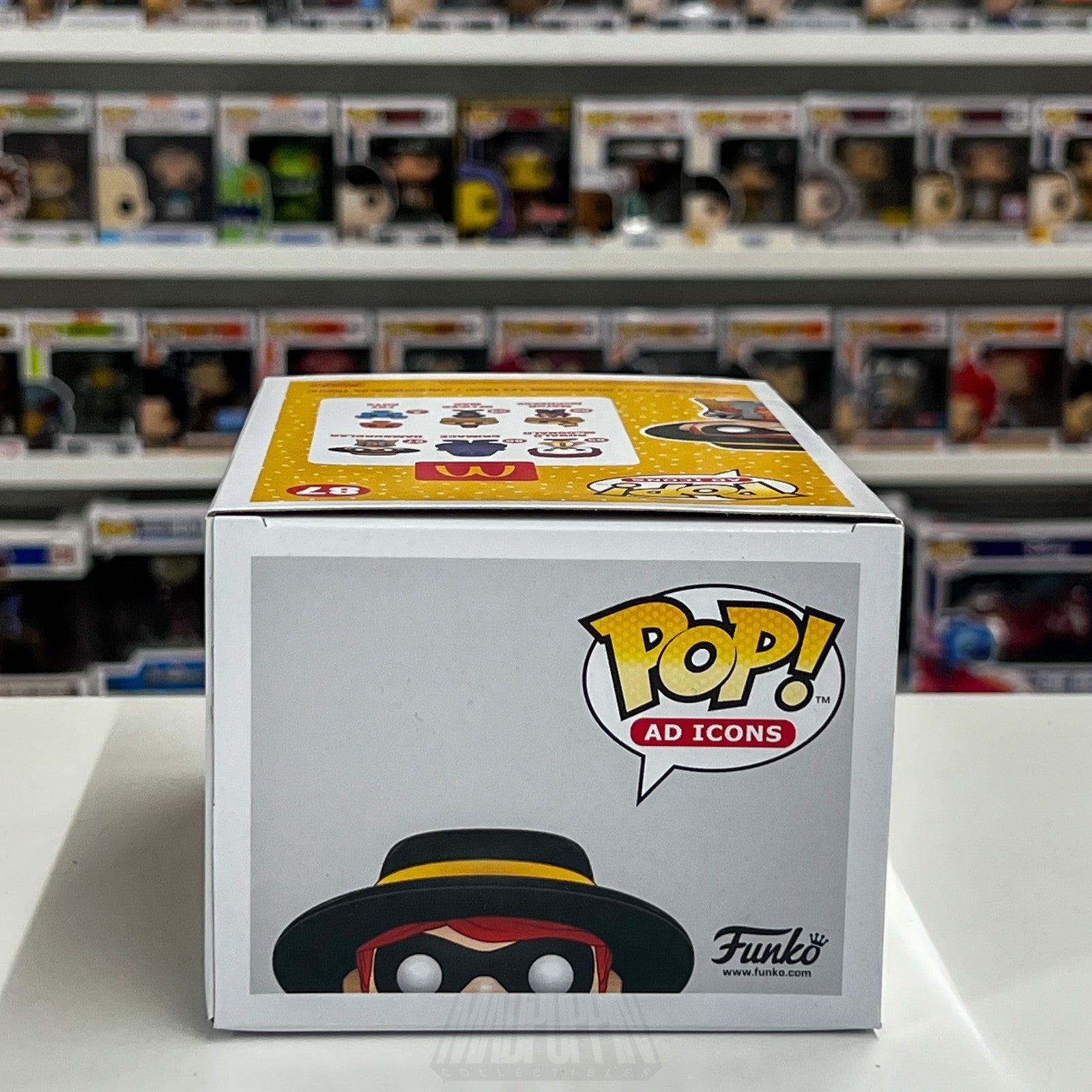 Funko Pop Ad Icons McDonalds Hamburglar 87 Mascot Fast Food Toy Vinyl Figure6