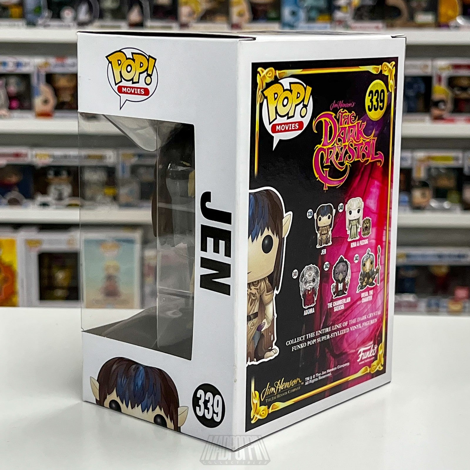 Funko Pop Jen The Dark Crystal 339 Vinyl Figure Movies Collectible Boxed Fantasy
