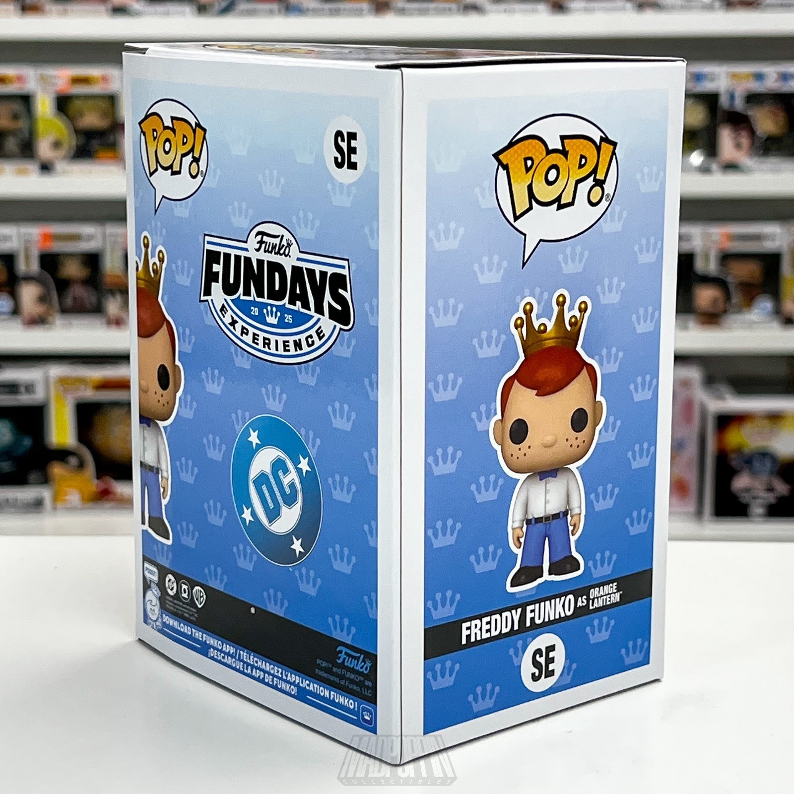 Funko Pop Fundays Experience 2025 Freddy as Orange Lantern DC 3100pcs SE