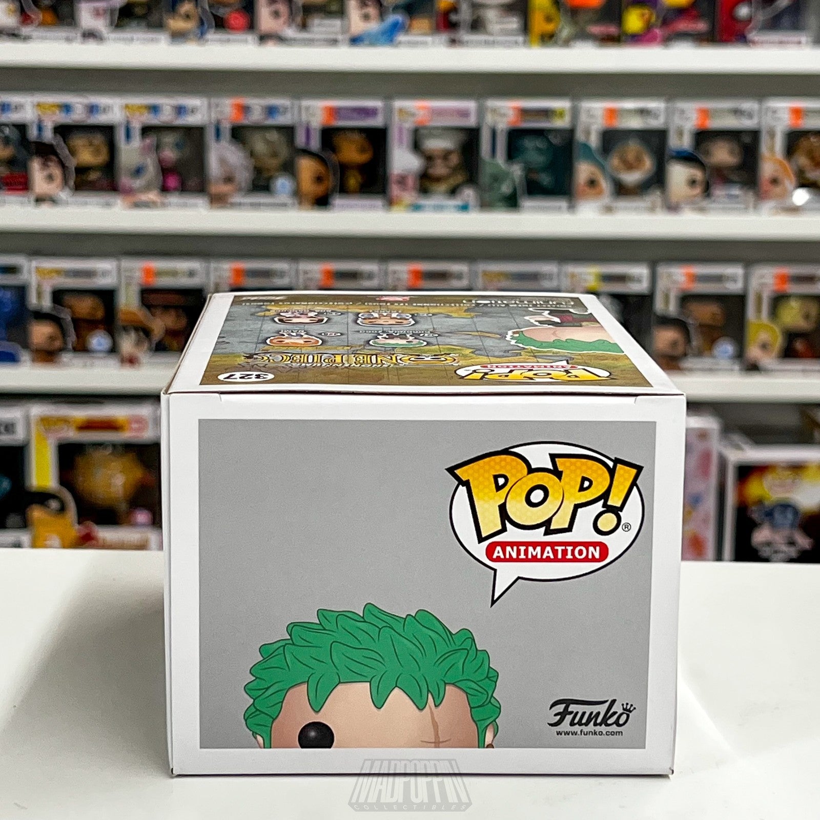 Funko Pop Animation One Piece Roronoa Zoro Vinyl Figure #327 New Collectible Box