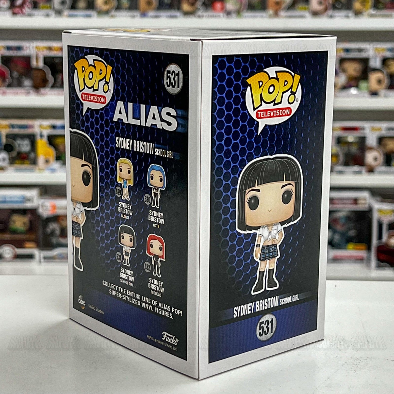 Funko Pop Alias Sydney Bristow School Girl Vinyl Figure 531 TV Collectible New