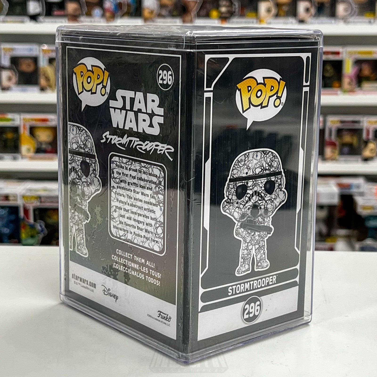 Funko Pop Star Wars Imperial Stormtrooper Futura Target 296 Empire Toy Figure4