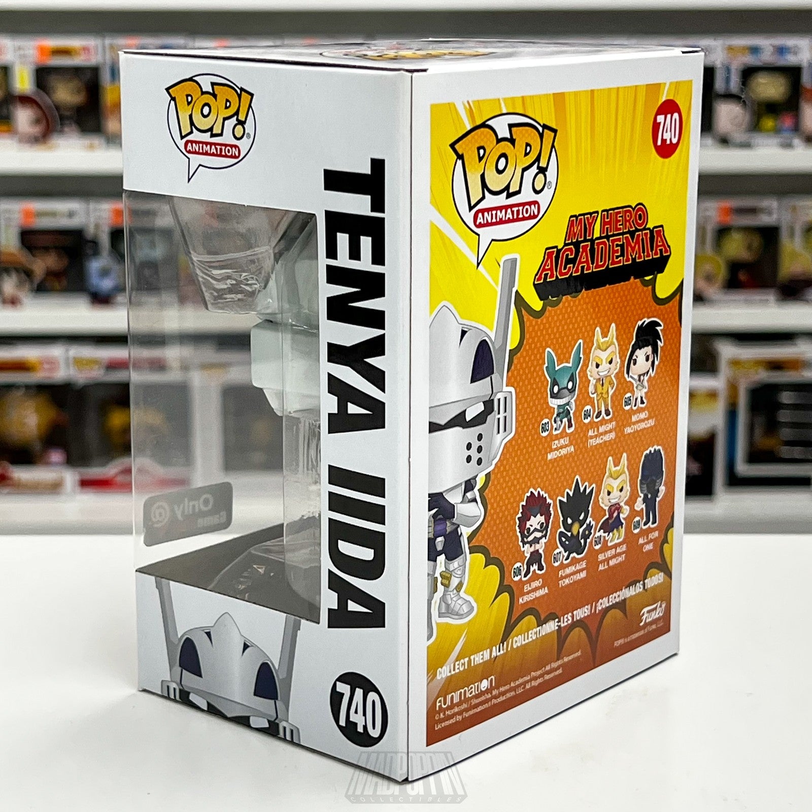 Funko Pop My Hero Academia Tenya Iida 740 GameStop Exclusive Vinyl Figure Anime