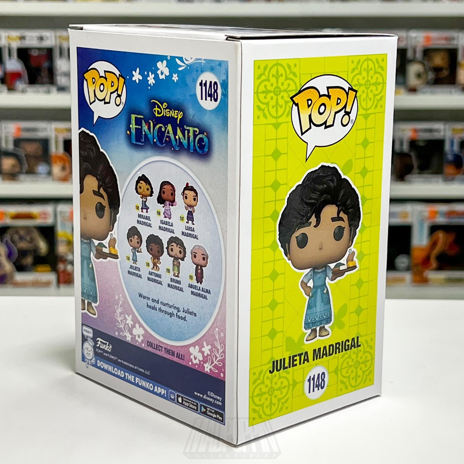 Funko Pop Disney Encanto Julieta Madrigal #1148 Vinyl Figure Toy New in Box