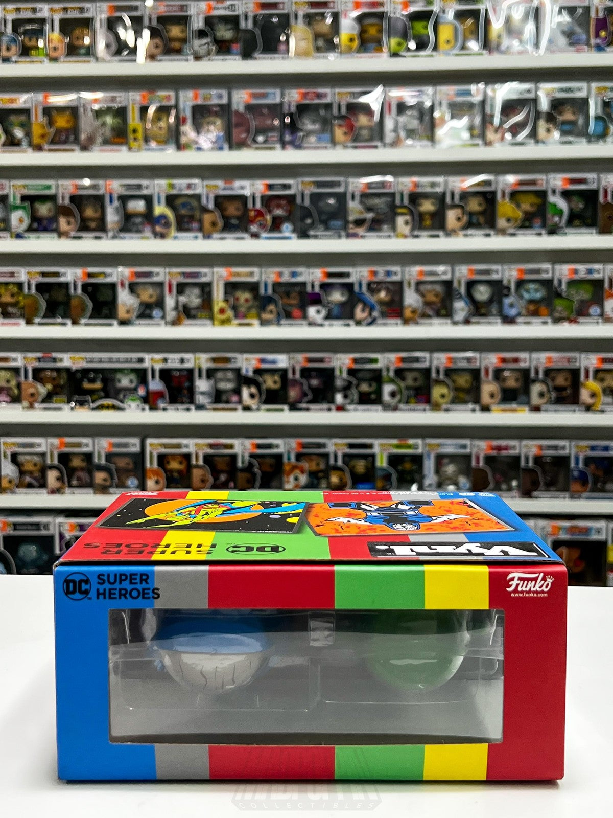 Funko Vynl DC Super Heroes Darkseid + Martian Manhunter Vinyl Figures 2-Pack NIB