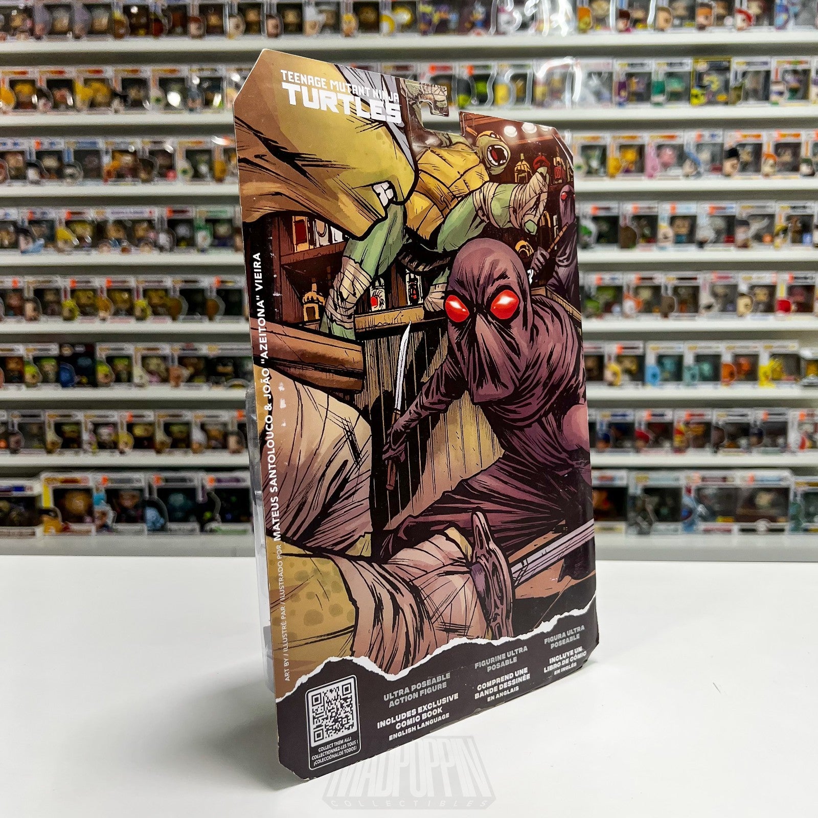 McFarlane Toys TMNT Teenage Mutant Ninja Turtles Foot Soldier Clan Page Punchers