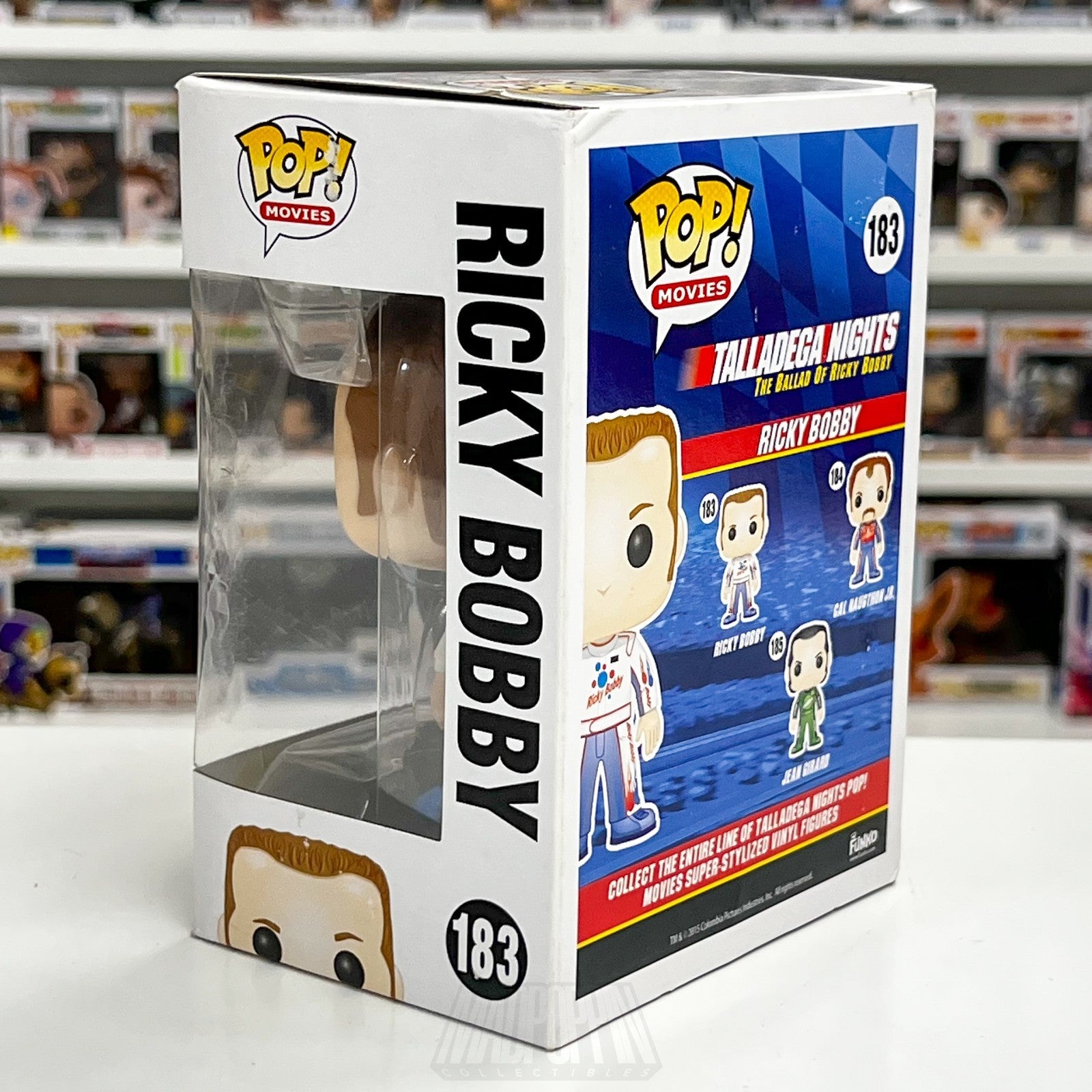Funko Pop Movies Talladega Nights Ricky Bobby 183 NASCAR Comedy Toy Vinyl Figure2