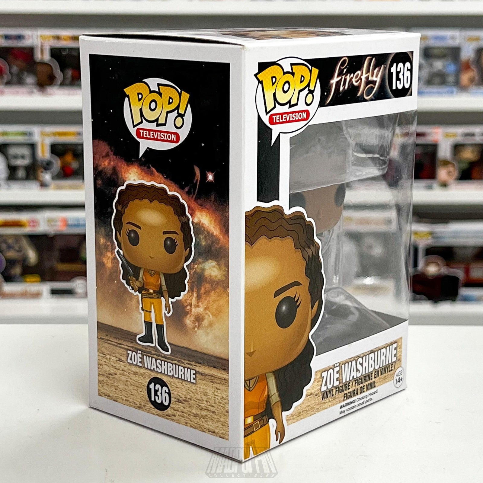 Funko Pop Television Firefly Zoë Washburne 136 Vinyl Figure New Collectible