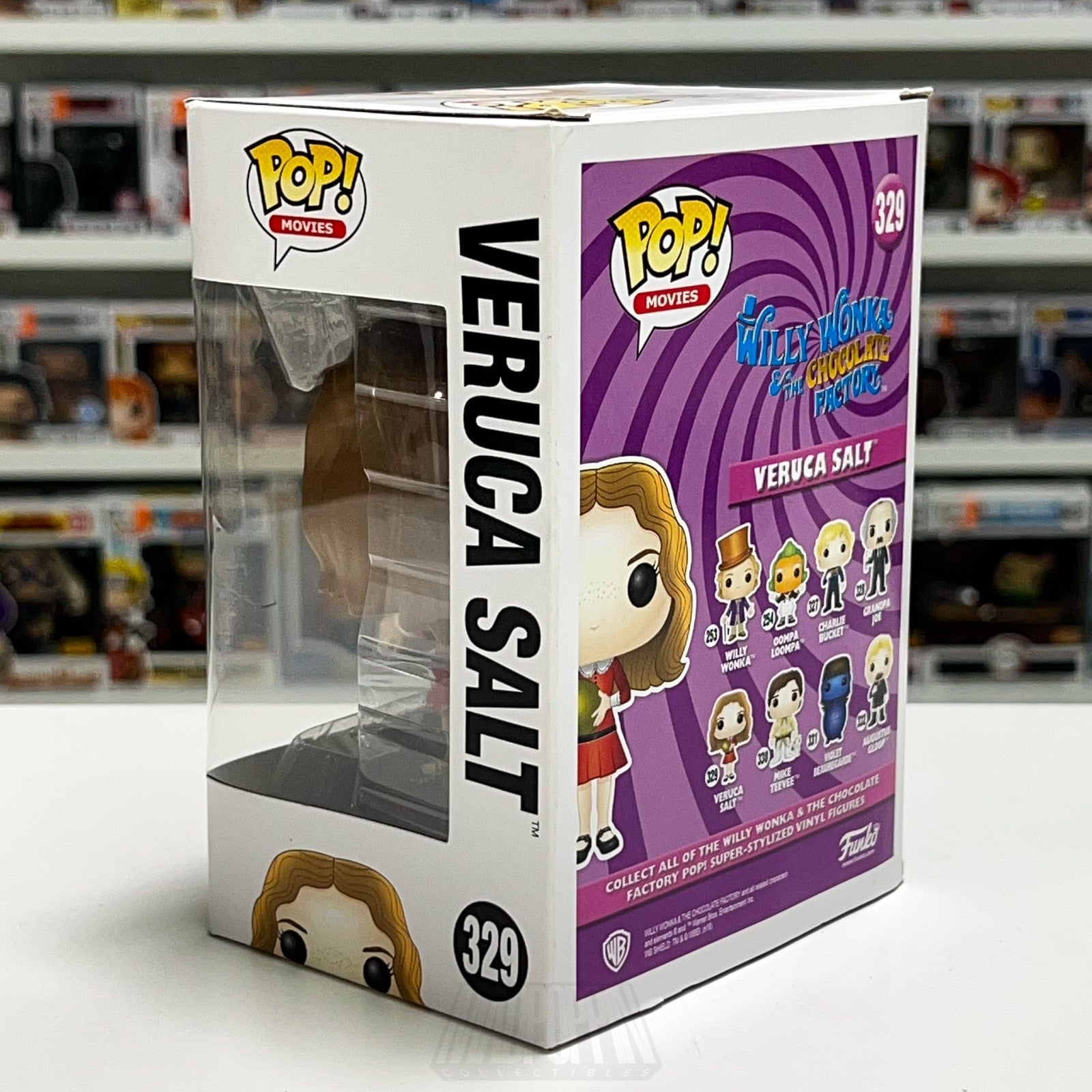 Funko Pop Movies Willy Wonka & The Chocolate Factory Veruca Salt Golden Egg 329