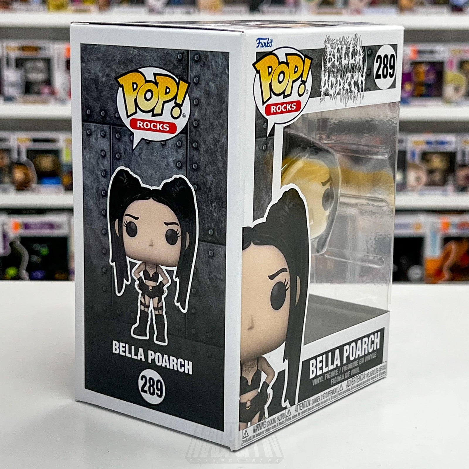 Funko Pop Rocks Bella Poarch #289 Vinyl Figure with Box POP! Rocks Collectible5