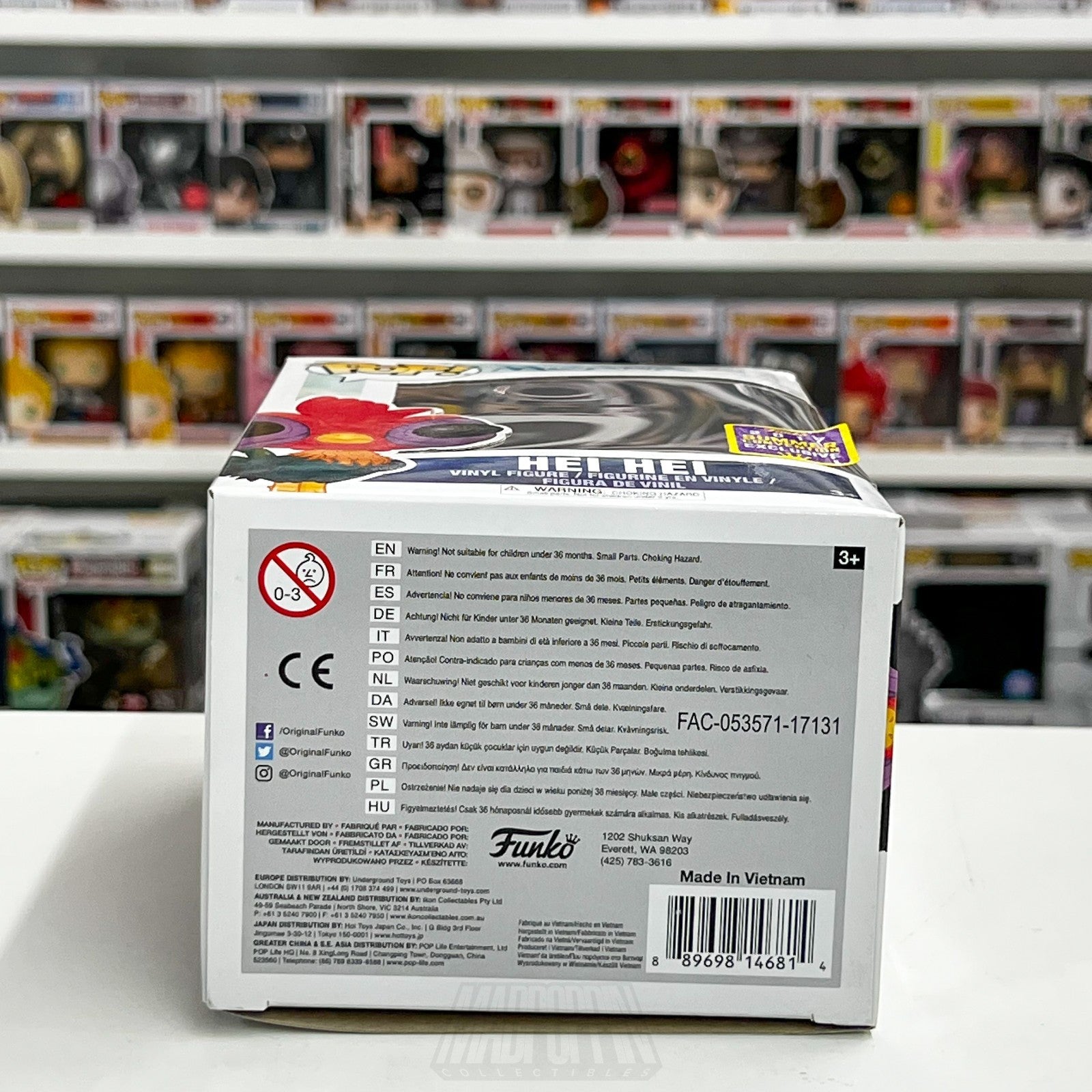 Funko Pop Disney Moana Hei Hei SDCC Summer Con 292 Rooster Toy Vinyl Figure7