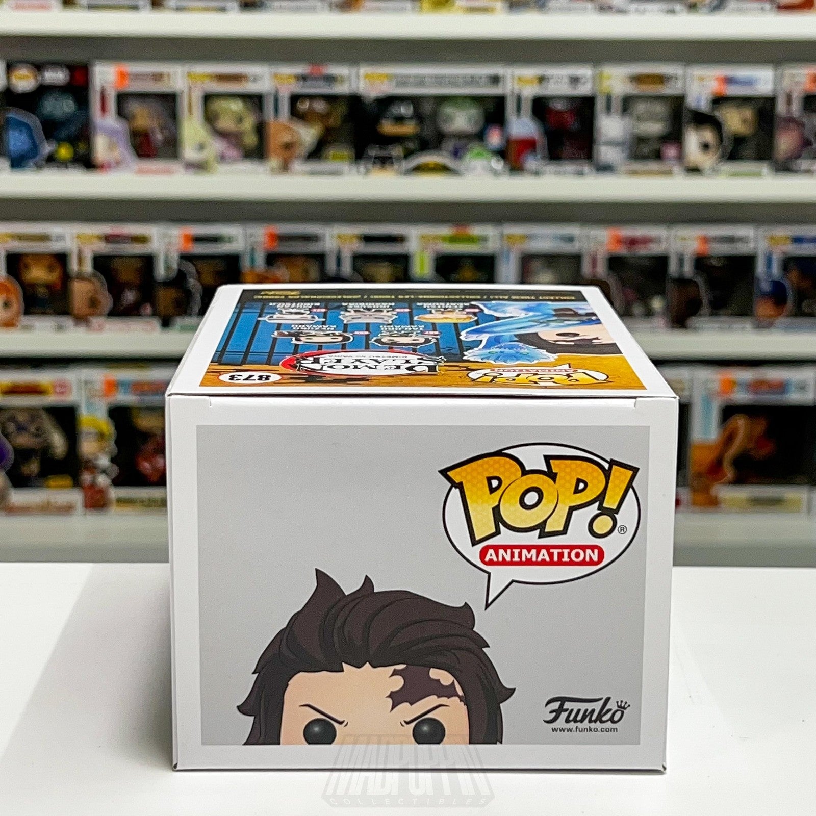 Funko Pop Demon Slayer Tanjiro Kamado #873 BoxLunch Glow Vinyl Figure Anime NIB