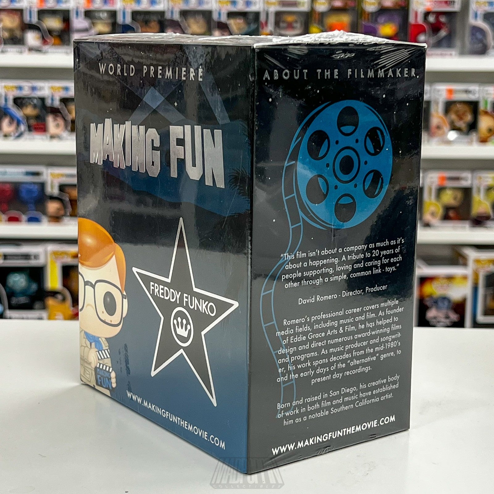 Funko Making Fun Movie Premiere Freddy Funko Sealed Exclusive Box Hollywood CA