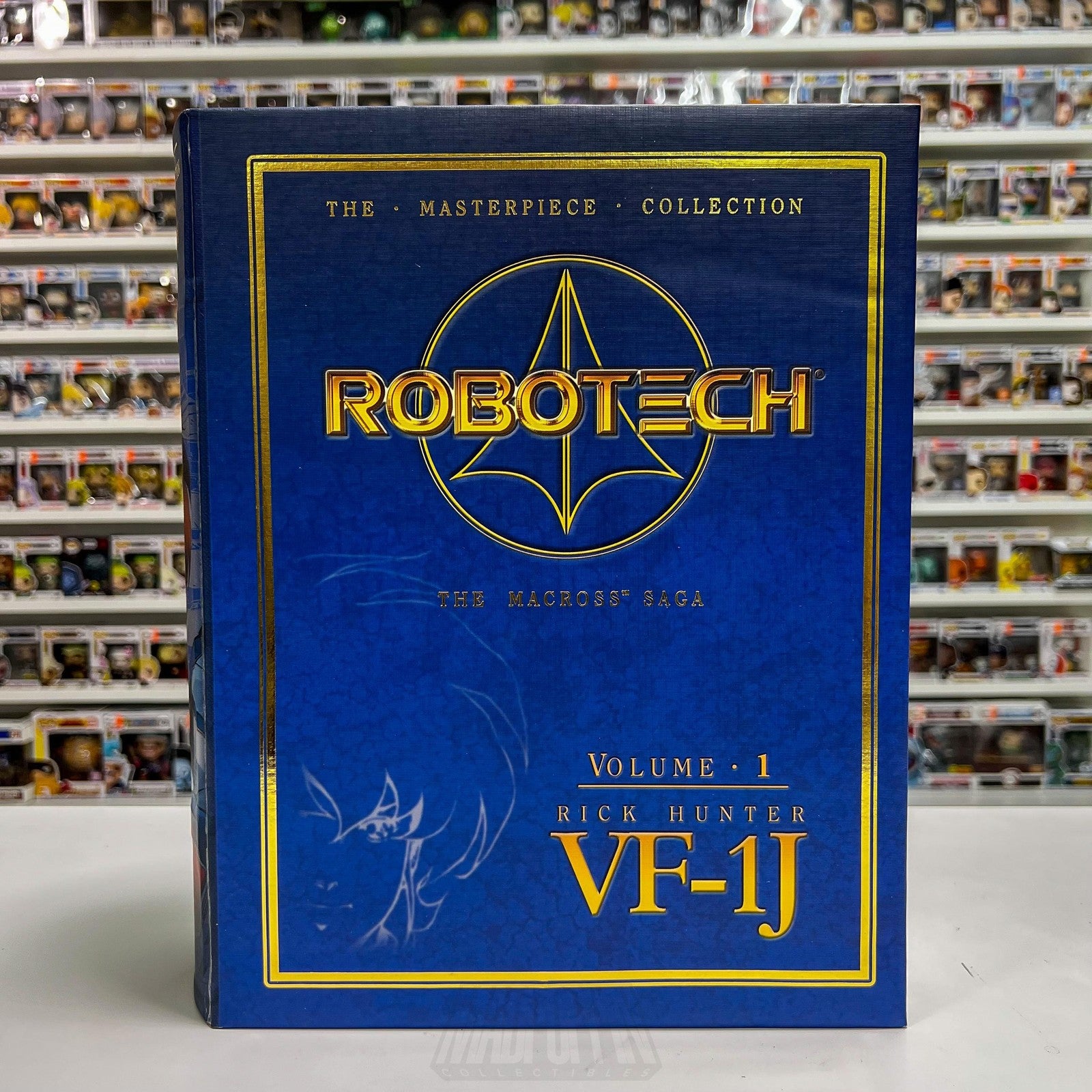 Robotech Macross Saga Masterpiece Vol 1 Rick Hunter VF-1J Toynami Vintage RARE