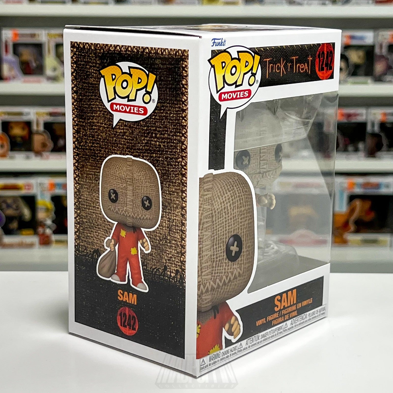 Funko Pop! Movies Trick 'r Treat Sam 1242 Vinyl Figure New Box Horror Samhain