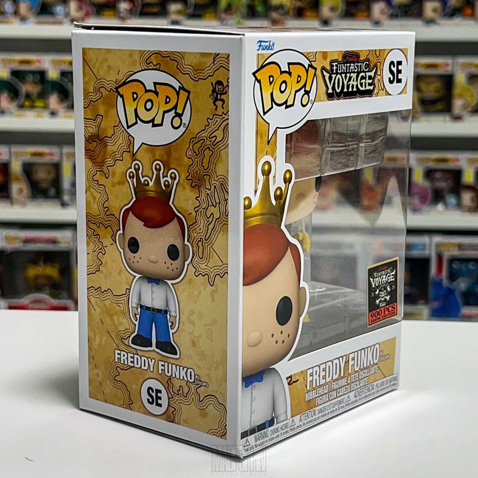 Funko Pop Fundays Funtastic Voyage Freddy Cyclops Mutant 900pcs Show Edition SE