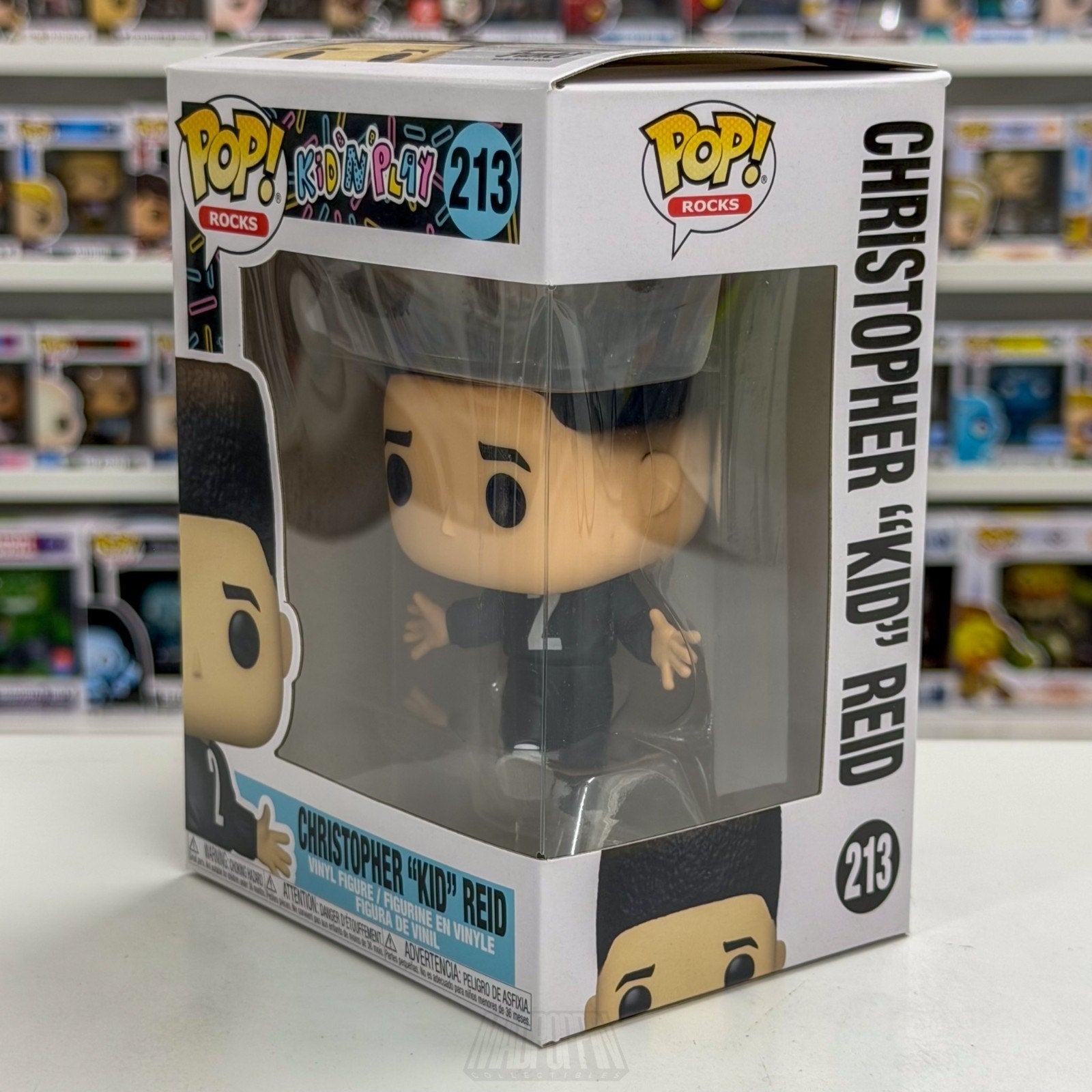 Funko Pop Rocks Kid N Play Christopher "Kid" Reid 213 Rap Hip Hop Vinyl Figure