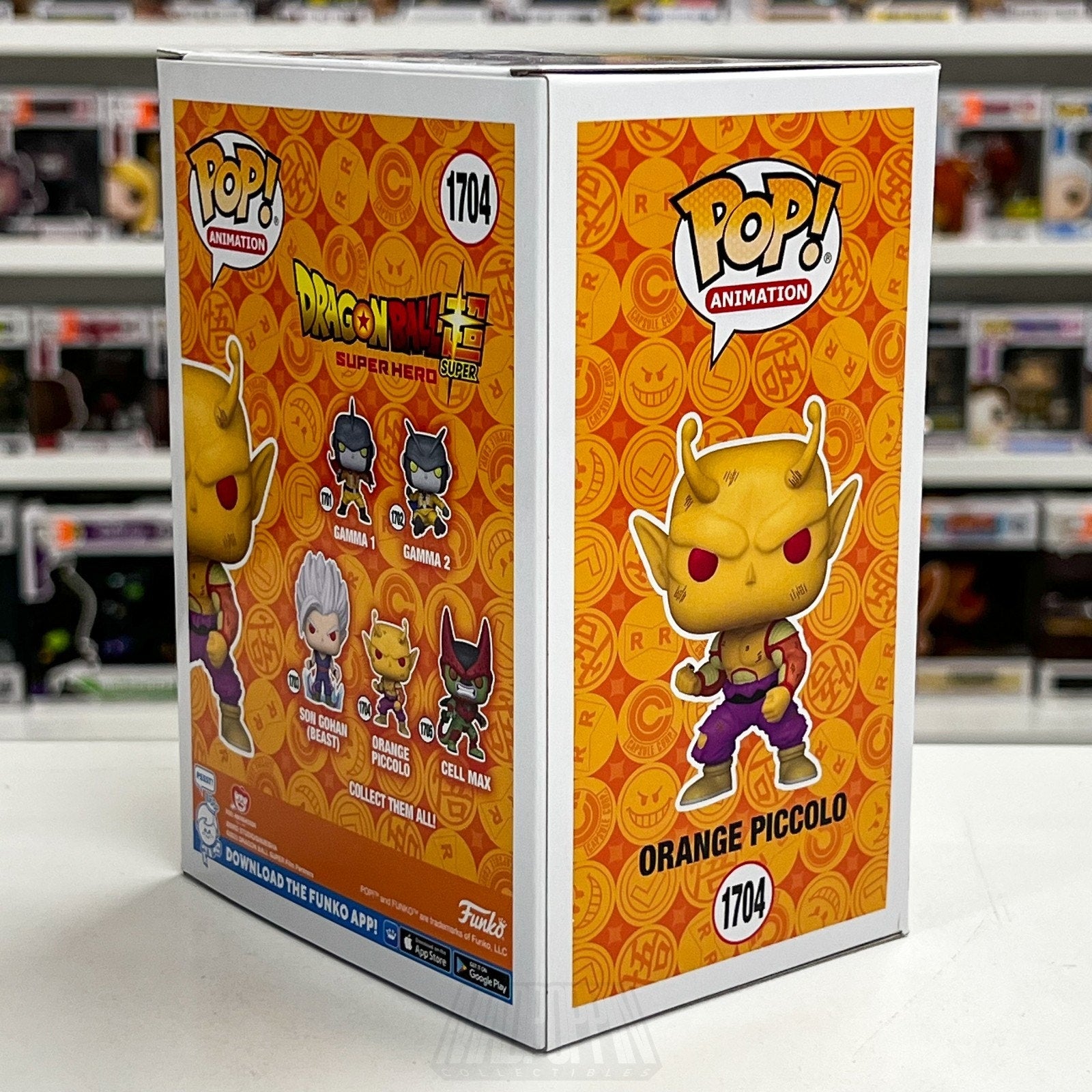 Funko Pop Anime Dragon Ball Super Hero Orange Piccolo 1704 Manga Vinyl Figure