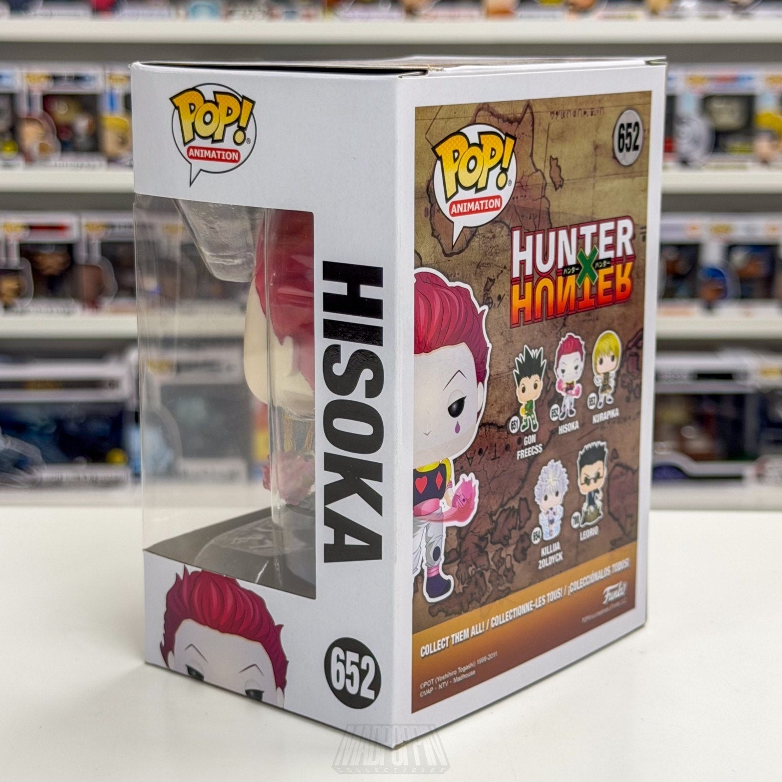 Funko Pop Anime Hunter x Hunter Hisoka 652 Jester Japanese Manga Vinyl Figure
