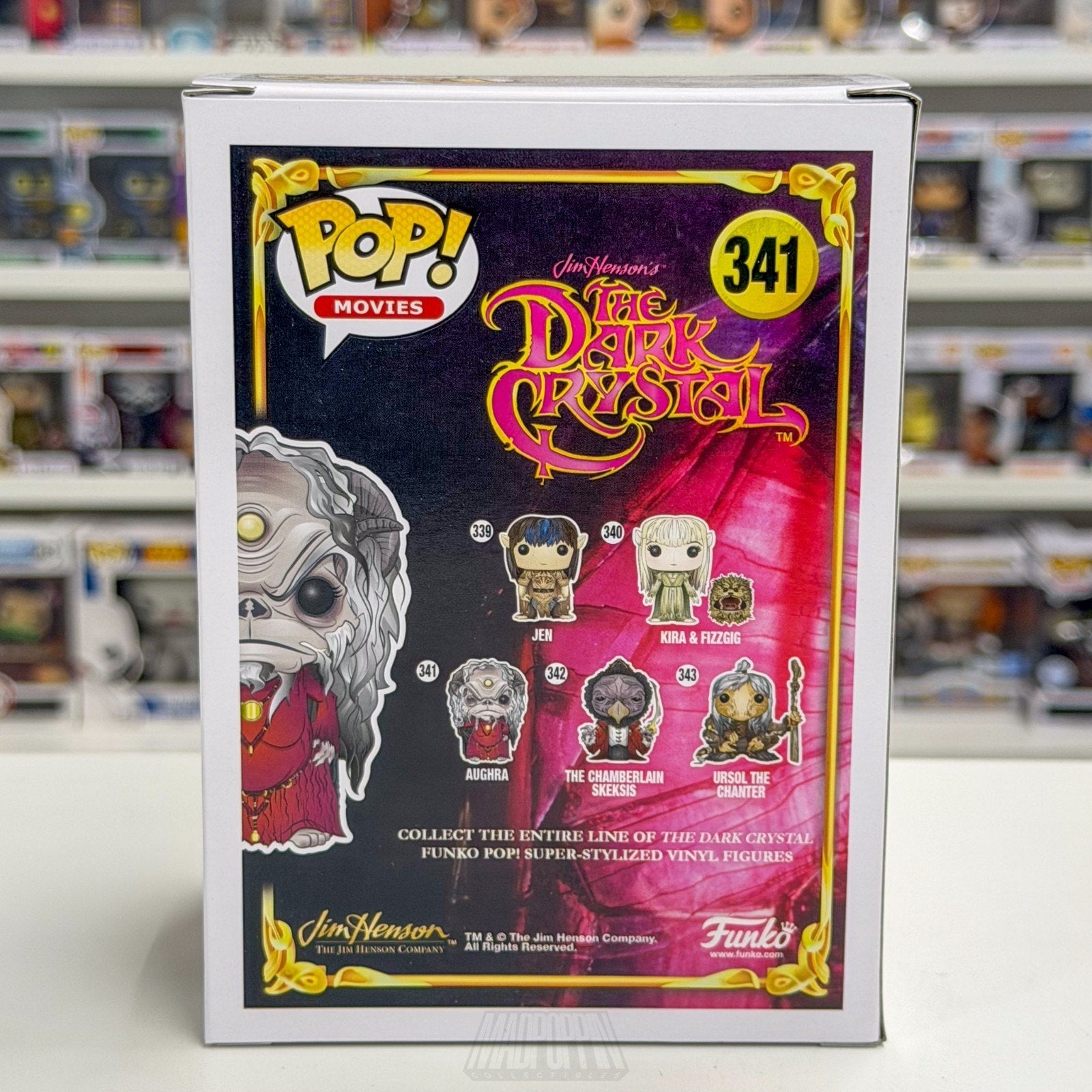 Funko Pop Movies Dark Crystal Aughra 341 Oracle Vaulted Rare Toy Vinyl Figure