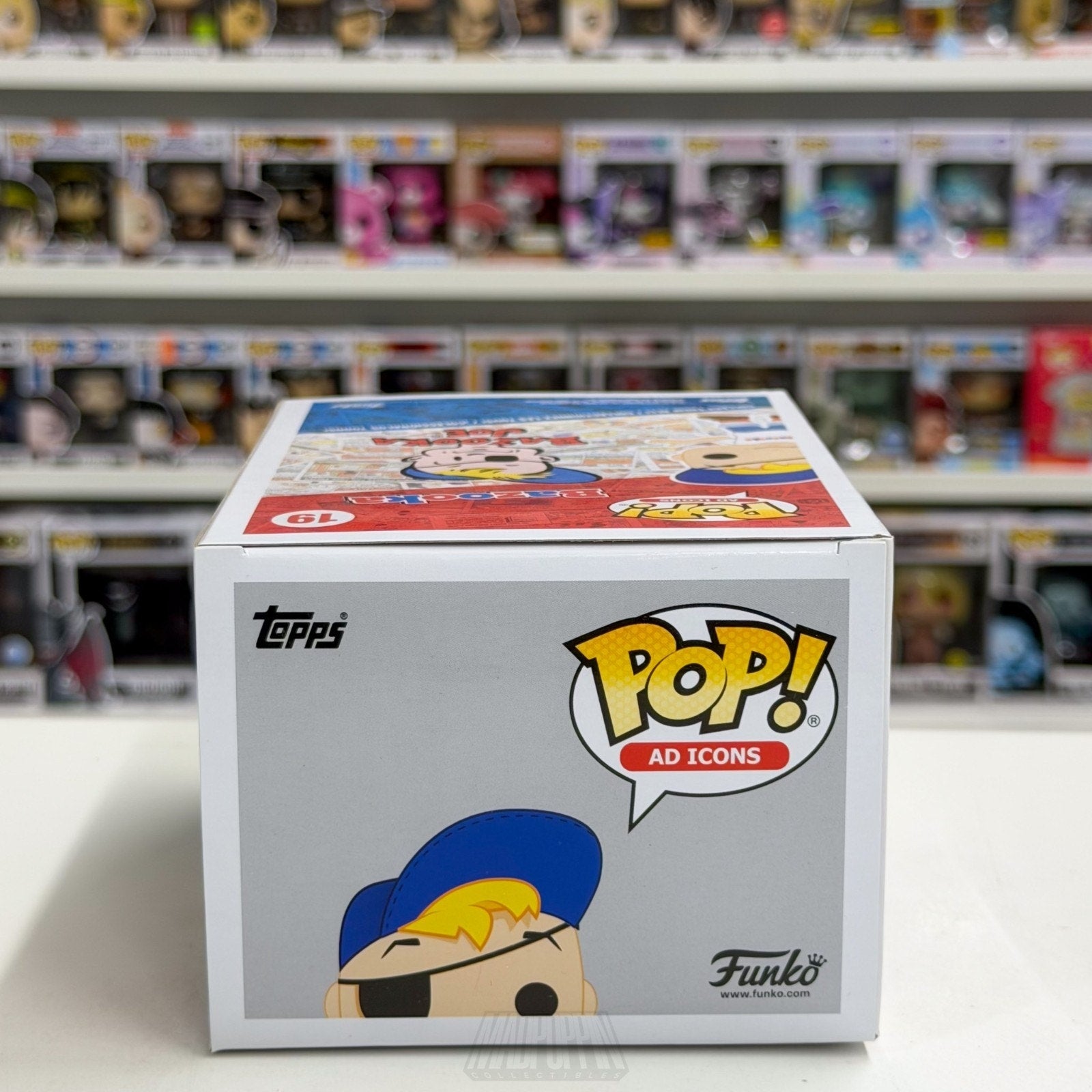 Funko Pop Ad Icons Bazooka Joe Target Excl 19 Bubble Gum Mascot Toy Vinyl Figure