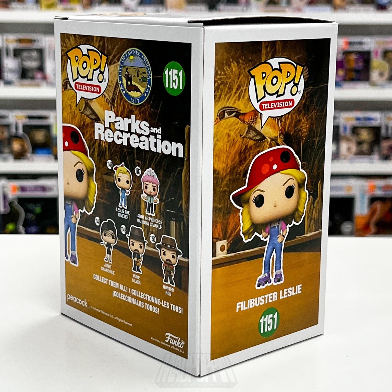 Funko Pop Television Parks and Recreation Filibuster Leslie 1151 Vinyl Figure