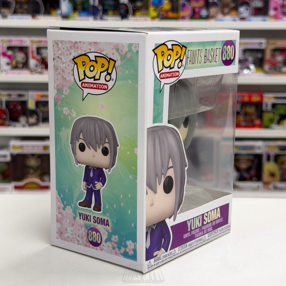 Funko Pop Anime Fruits Basket Yuki Soma 880 Supernatural Manga Toy Vinyl Figure