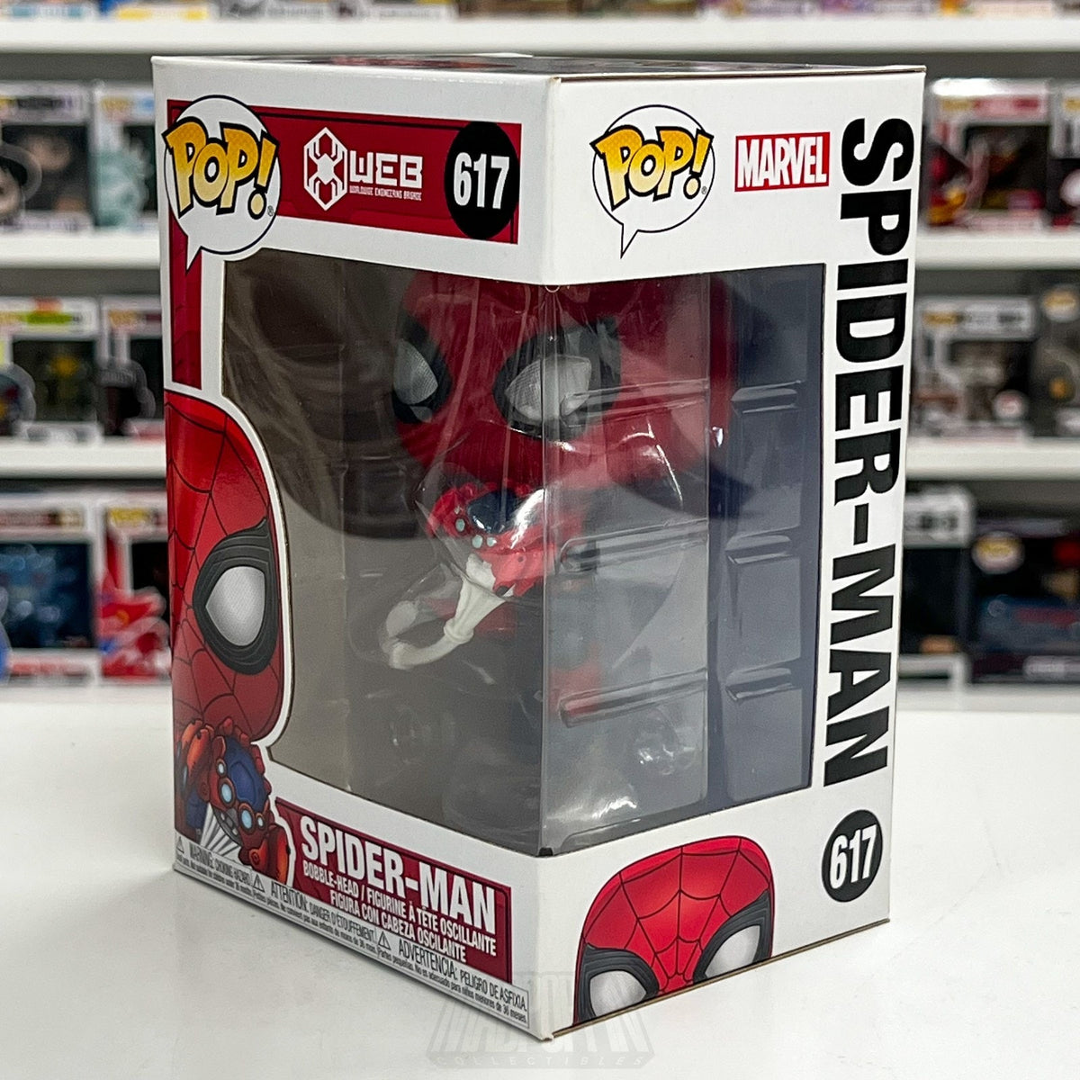 Funko Pop Marvel WEB Spider-Man Disney Parks Exclusive 617 Toy Vinyl Figure