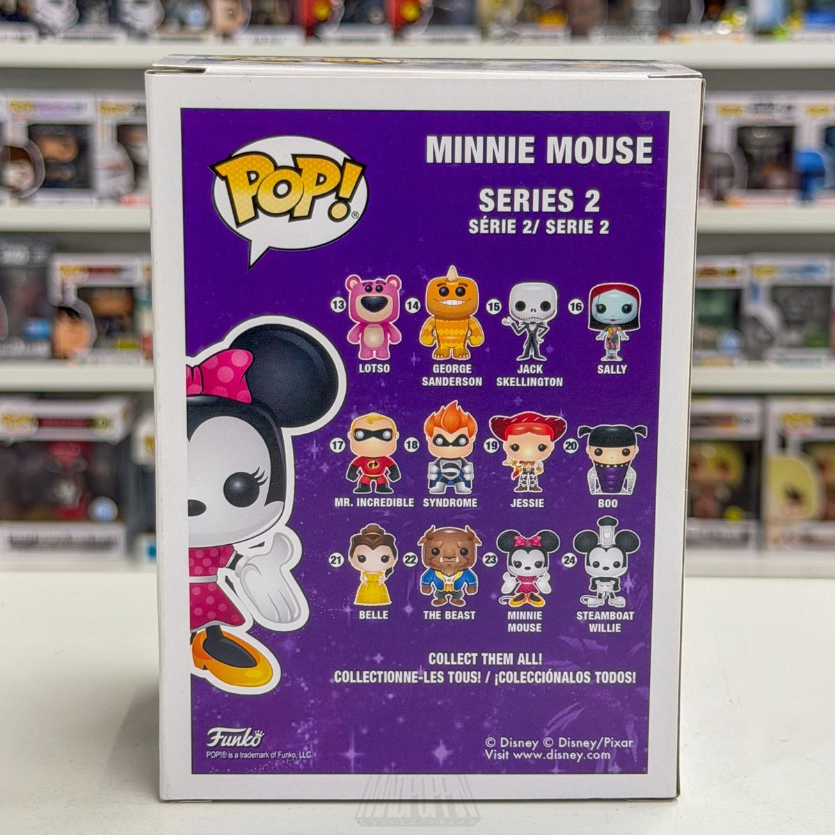 Funko Pop Disney Minnie Mouse w/Pink Bow 23 Mickeys Sweetheart Toy Vinyl Figure