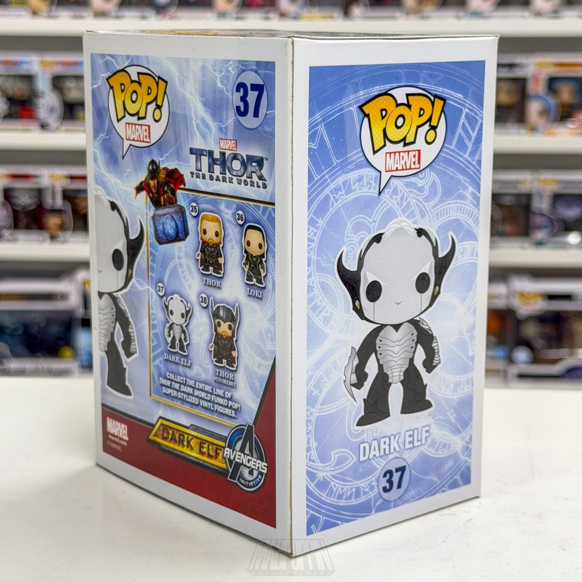 Funko Pop Marvel Thor The Dark World Dark Elf 37 Vaulted Toy Vinyl Figure