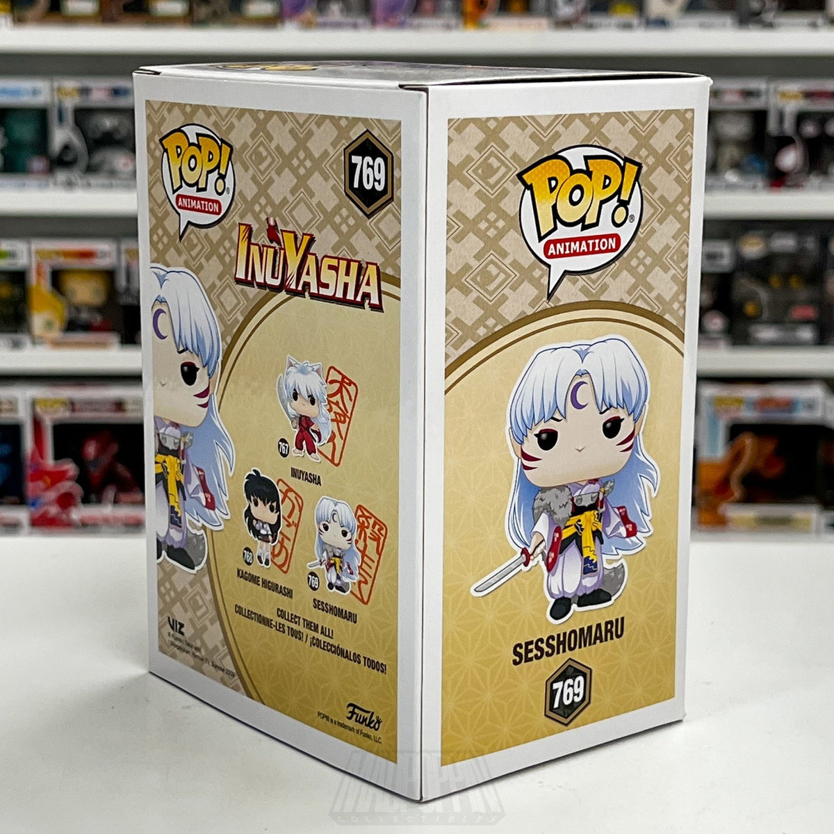 Funko Pop Anime Inuyasha Sesshomaru 769 Japanese Animation Manga Vinyl Figure