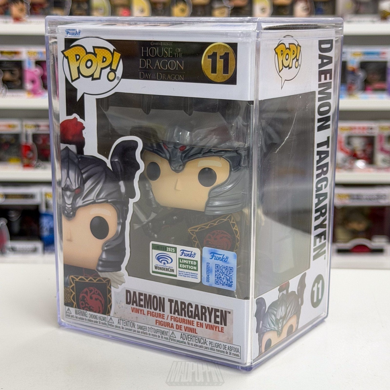 Funko Pop TV HBO House of the Dragon Daemon Targaryen WonderCon 11 Vinyl Figure
