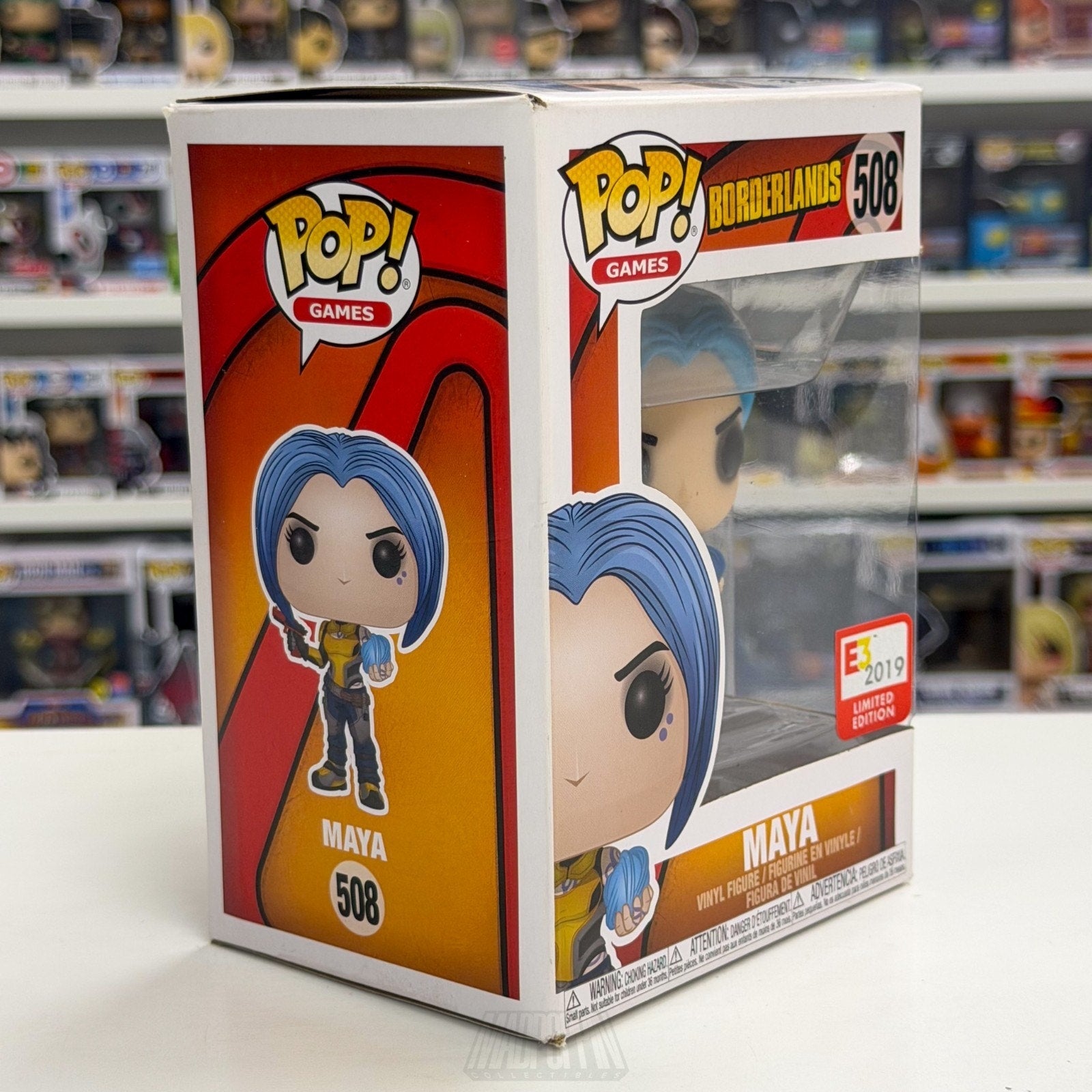Funko Pop Maya GameStop, Electronic Entertainment Expo 508 Vinyl Figure