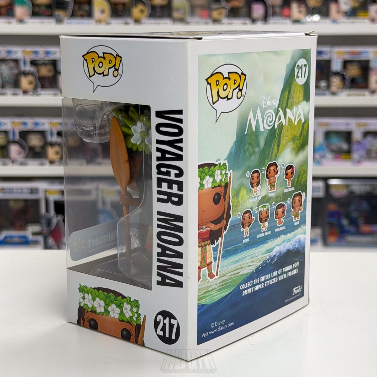 Funko Pop Disney Moana Voyager Walmart 217 Polynesian Princess Toy Vinyl Figure
