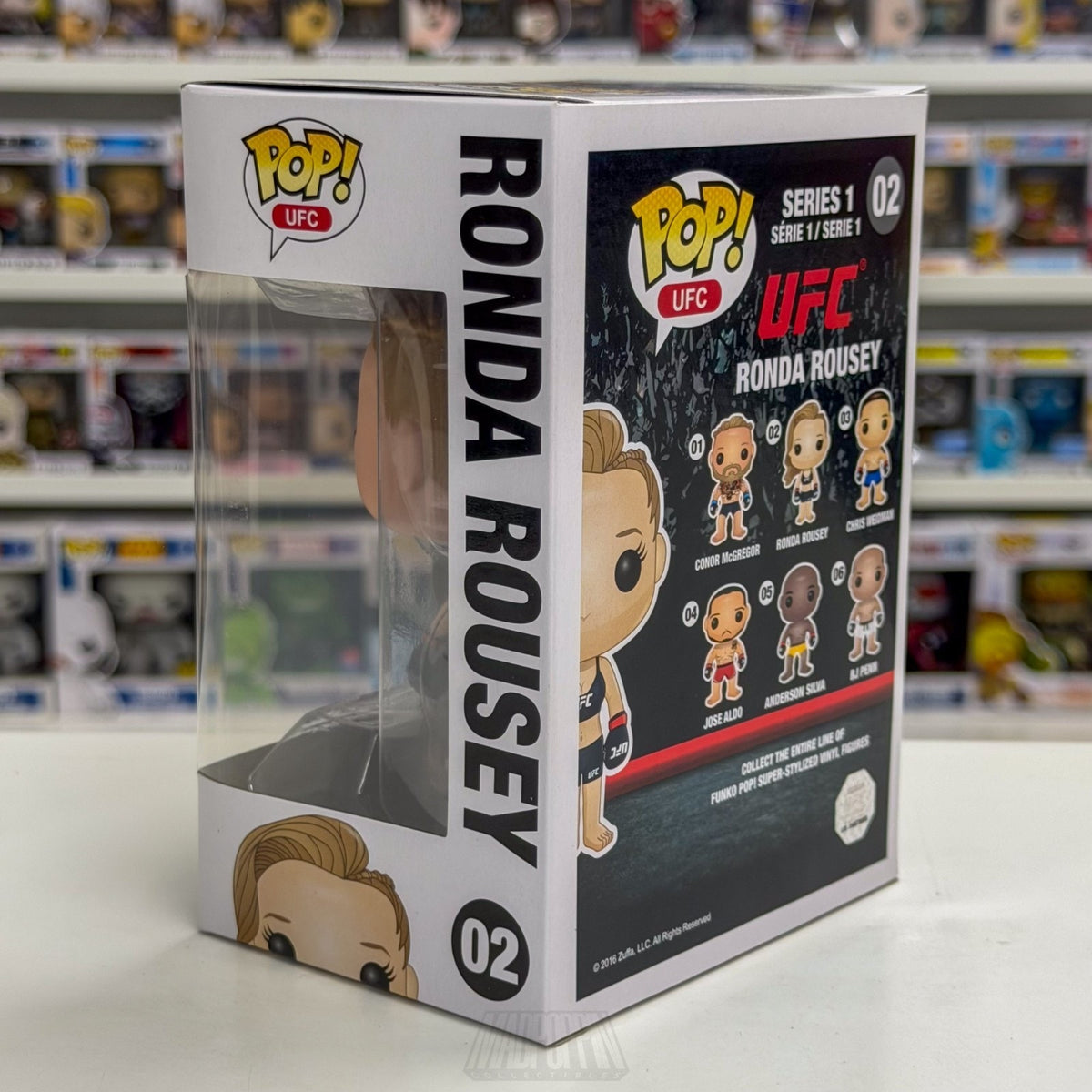 Funko Pop UFC Ronda Rousey 02 Vaulted MMA Female Fighter Champ Toy Vinyl Figure